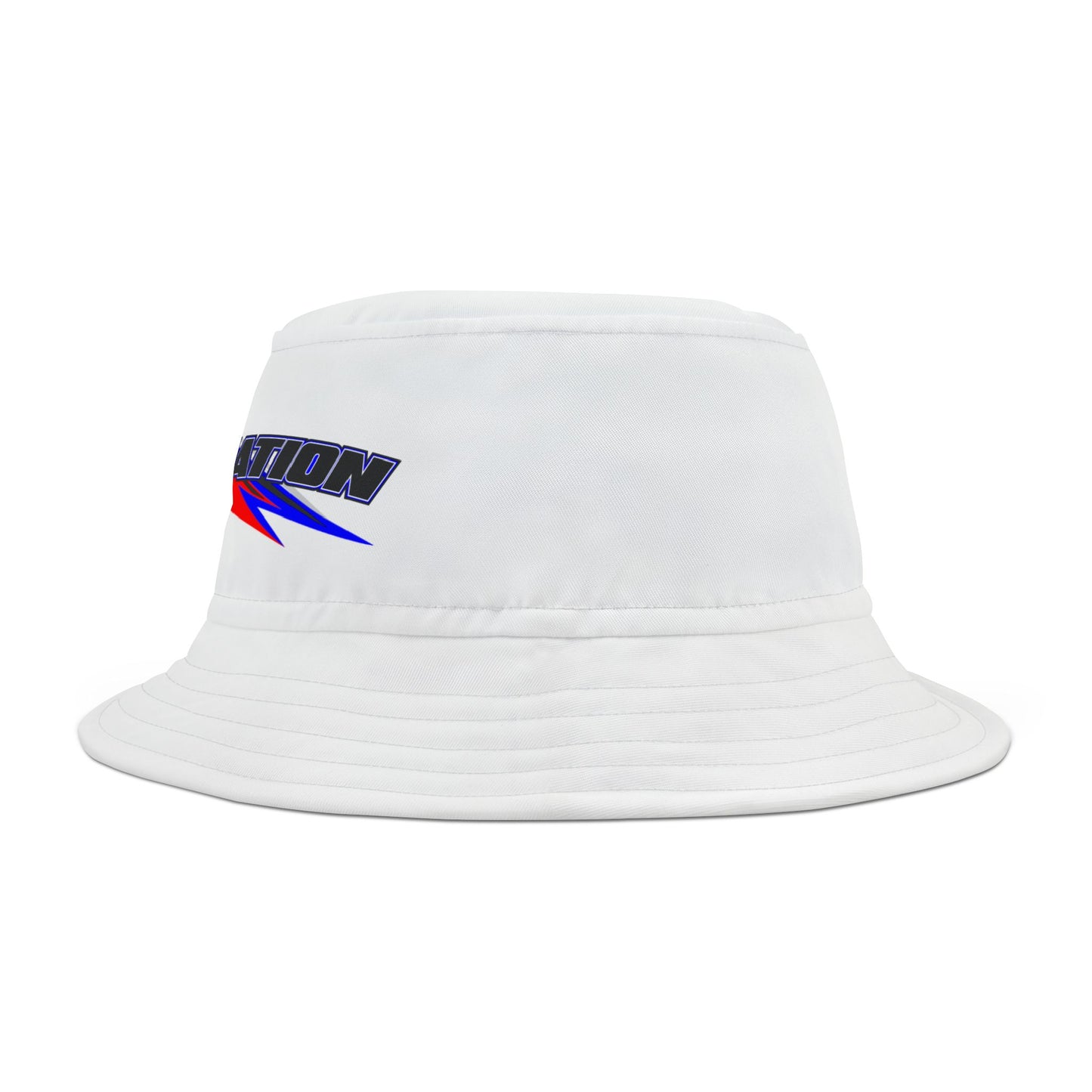 DEGA NATION Bucket Hat, Trendy Beach Hat, Summer Accessory, Gift for Racing Fans, Outdoor Style