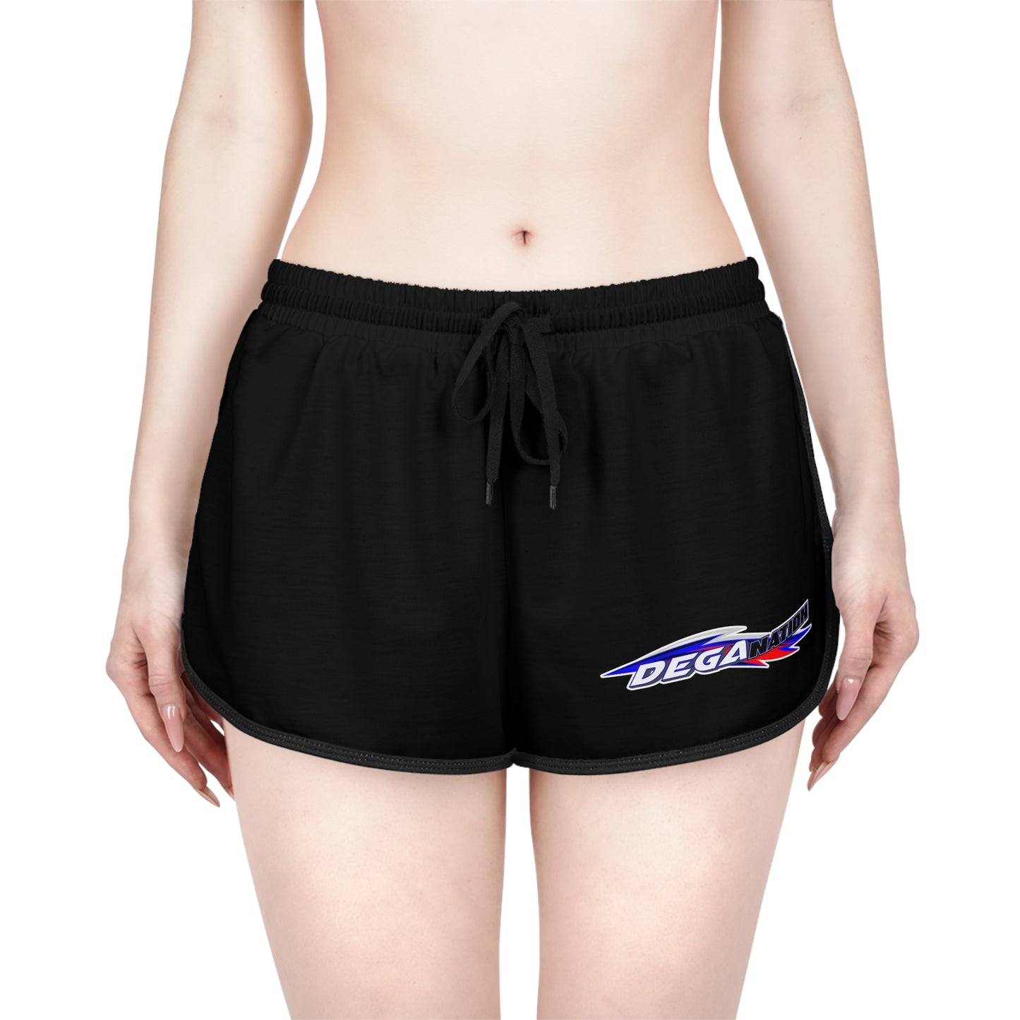 Women's Relaxed Shorts - Sporty Comfort with Deganation Design
