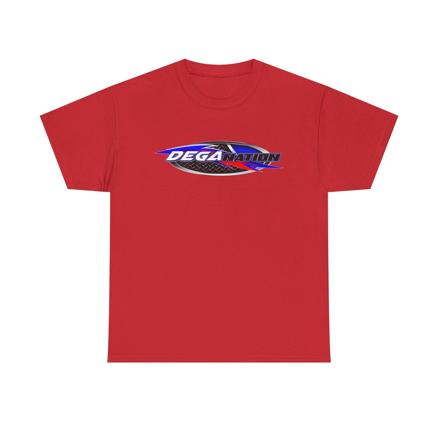 DEGA NATION Unisex Heavy Cotton Tee – Perfect for Racing Fans & Everyday Comfort