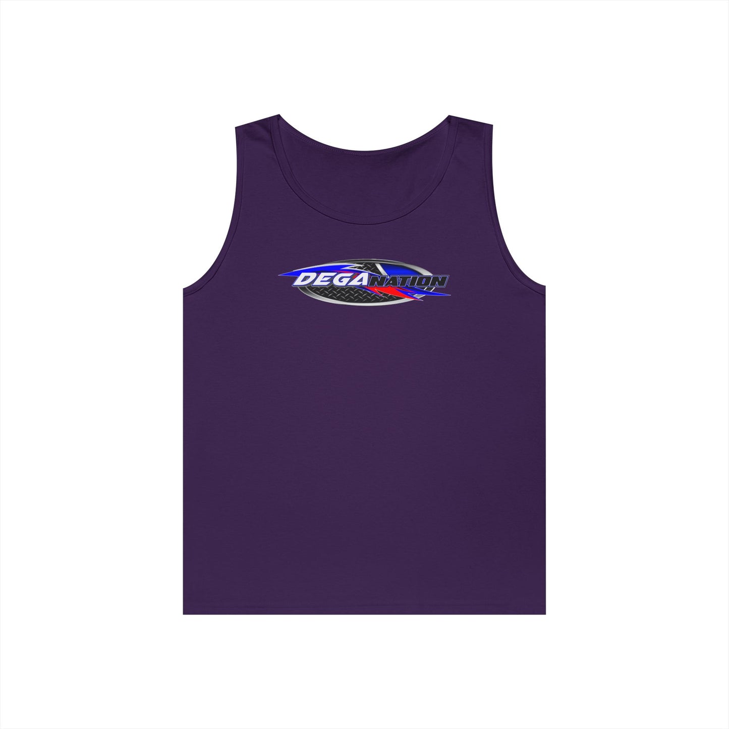 Retro Dega Nation Unisex Heavy Cotton Tank Top - Vintage Inspired Summer Wear
