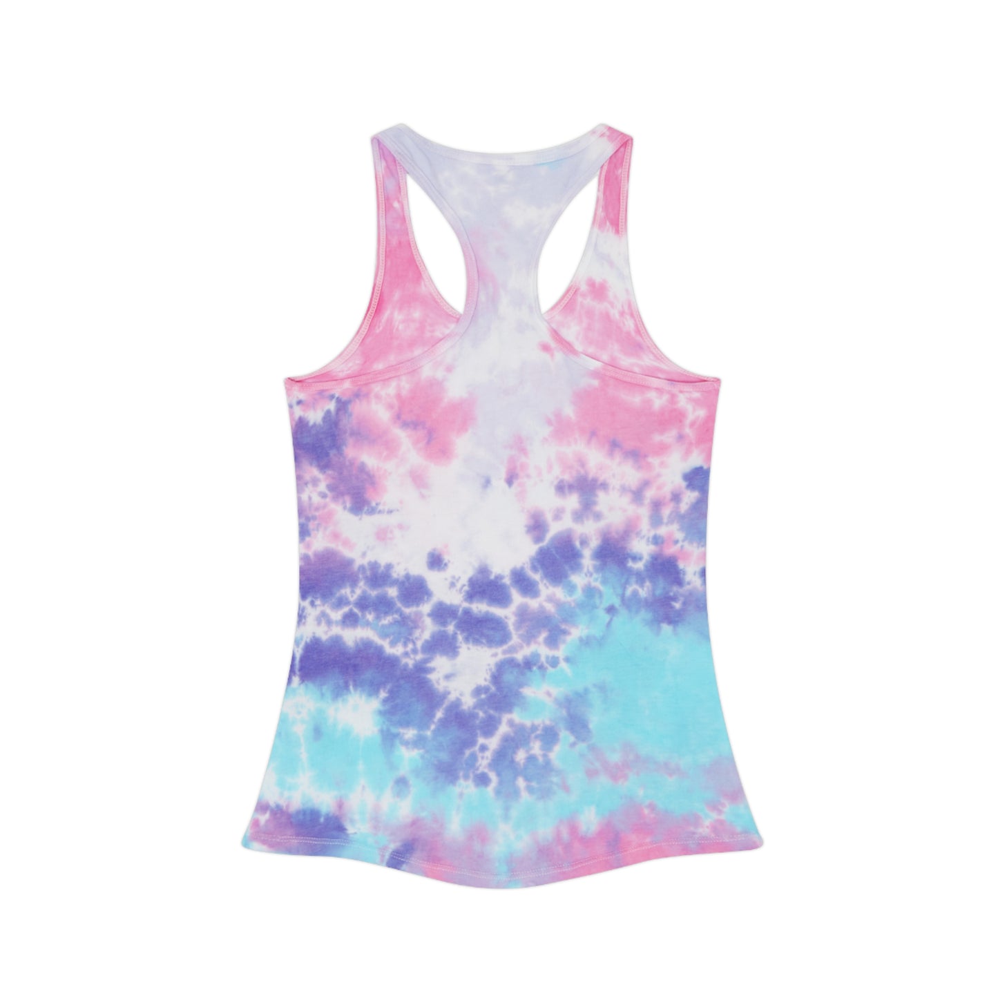 Casual Tie Dye Racerback Tank Top - Trendy Summer Wear for Active Lifestyle