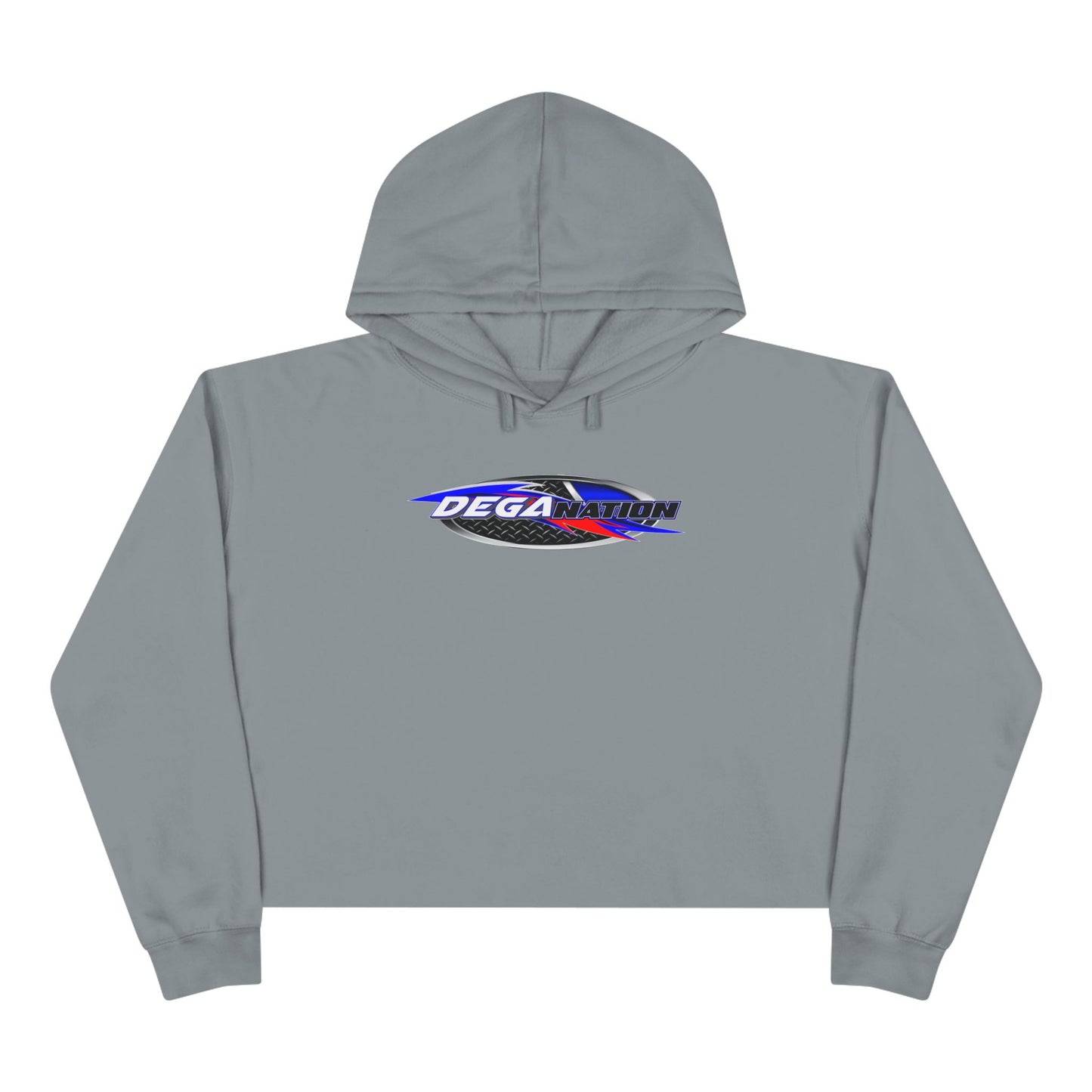 Stylish Crop Hoodie with Retro Racing Design - Perfect Gift for Sports Fans, Casual Wear, Spring Fashion, Comfortable Outerwear