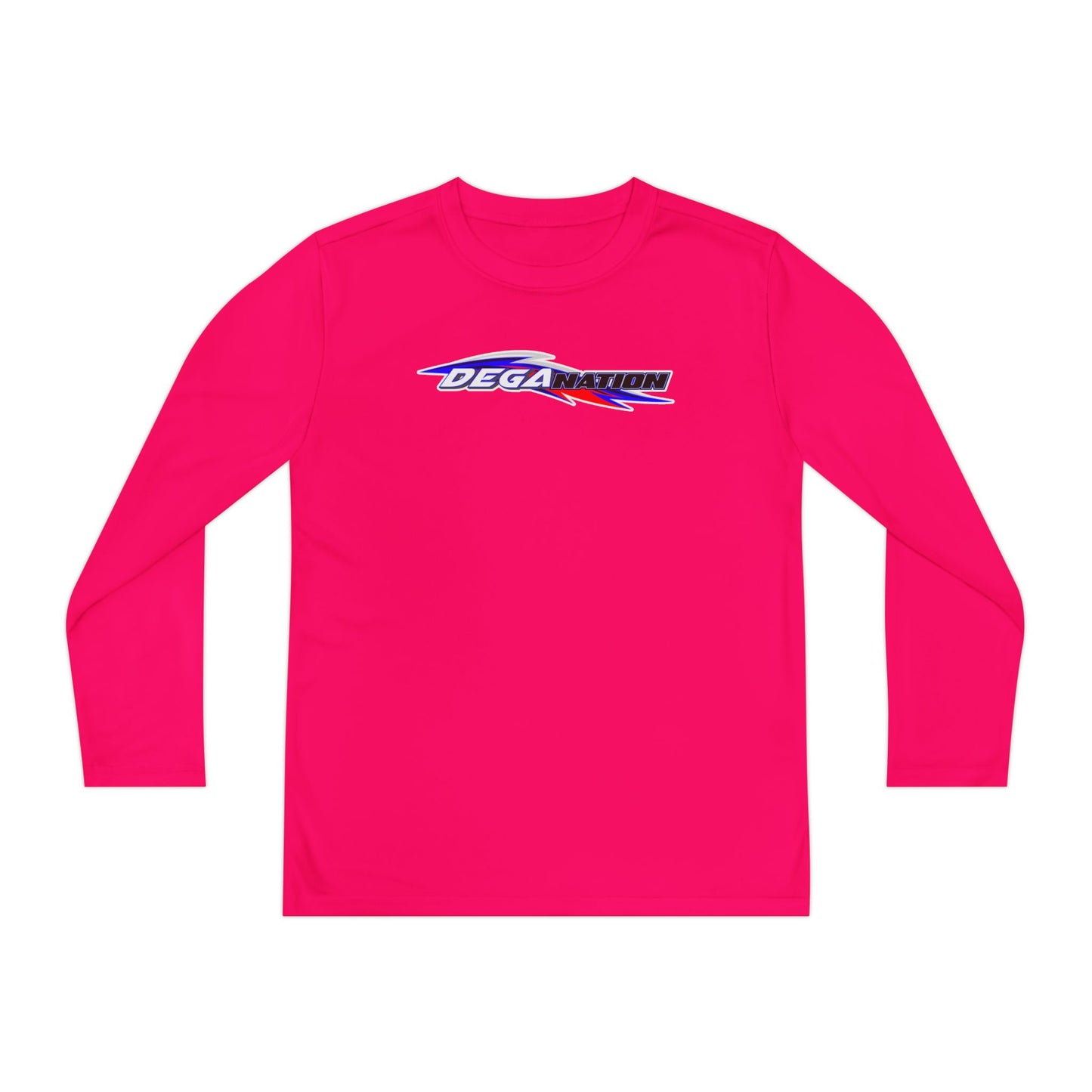 Youth Long Sleeve Racing Tee, Perfect for Young Athletes, Gift for Sports Events, Outdoor Activities, Team Spirit, Birthday Present