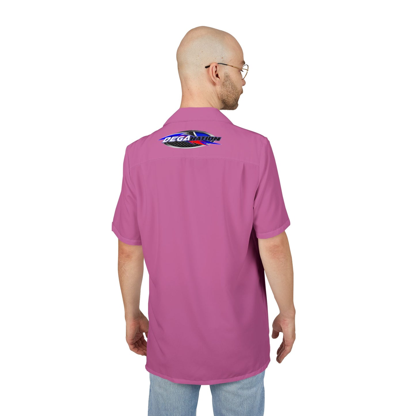 Pink Button-Down Shirt