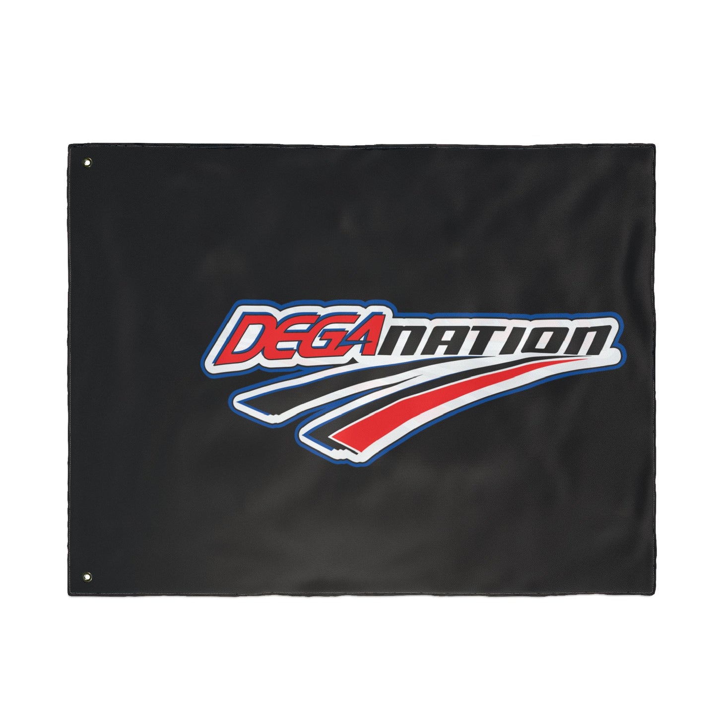 Double Sided Flag - DEGA Nation, Custom Racing Banner, Sports Decor, Outdoor Flag, Fan Merchandise