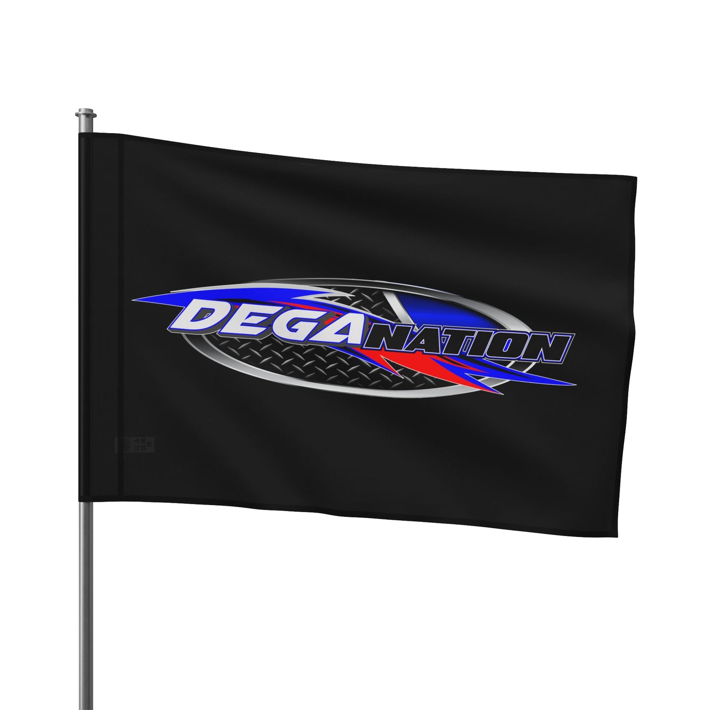 DegaNation Flag Journal | Racer's Notebook | Motorsports Gift | Car Enthusiast Decor | Racing Memorabilia | Gift for Him