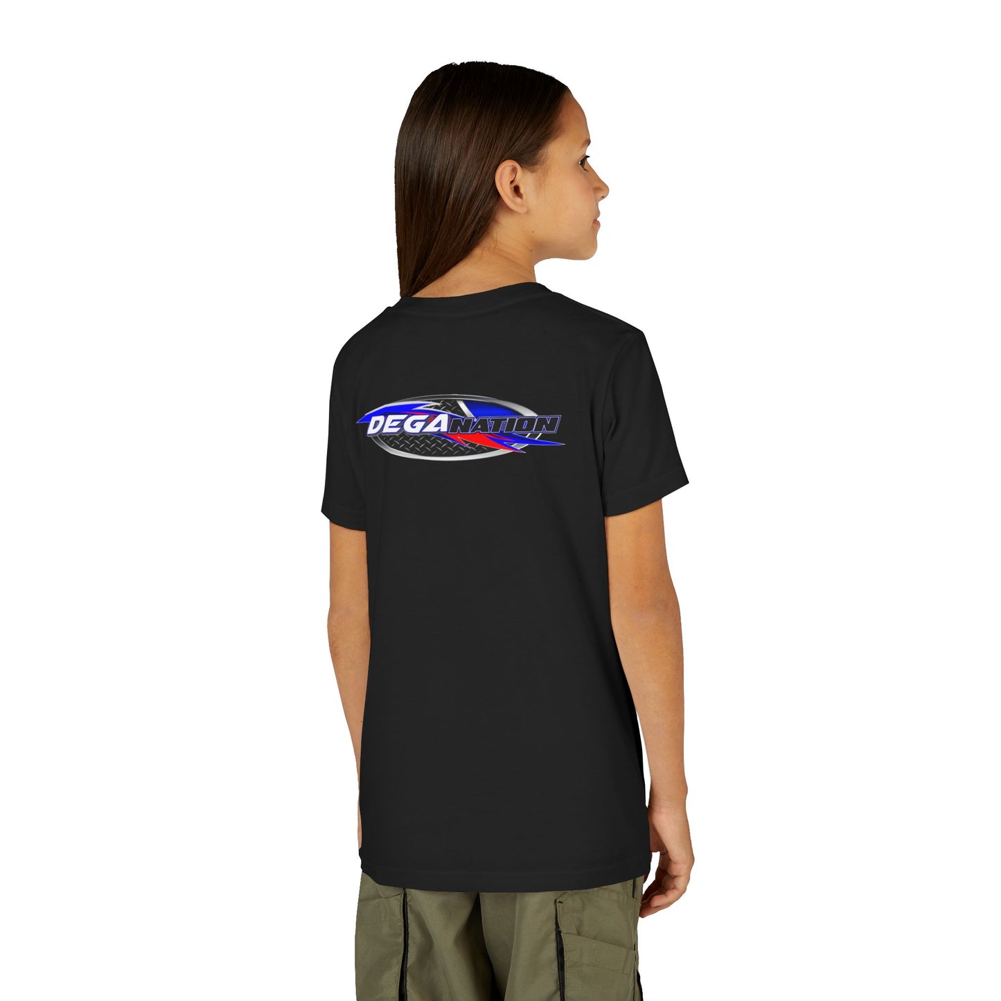 Youth Racing Tee - Cool Graphic Shirt for Kids, Perfect Gift for Car Enthusiasts, Birthday Gift, Race Day Apparel, Casual Wear