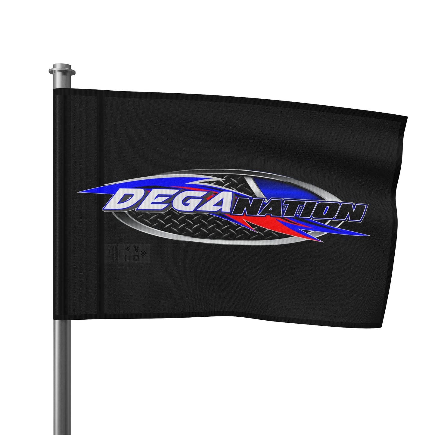 DegaNation Flag Journal | Racer's Notebook | Motorsports Gift | Car Enthusiast Decor | Racing Memorabilia | Gift for Him