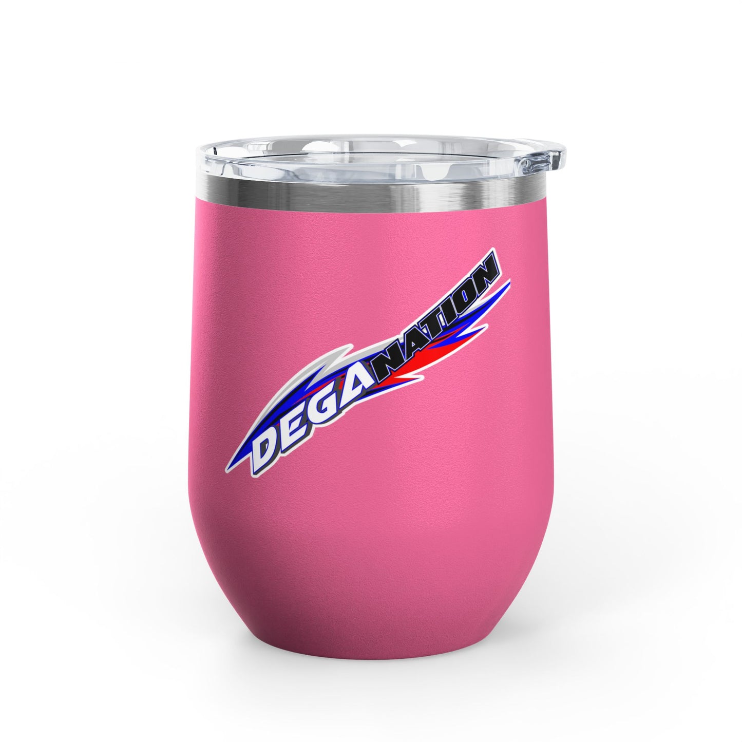Personalized Wine Tumbler, 12oz - Perfect for Wine Lovers, Gift for Him/Her, Deganation Design, Party Favor, Celebration Drinkware