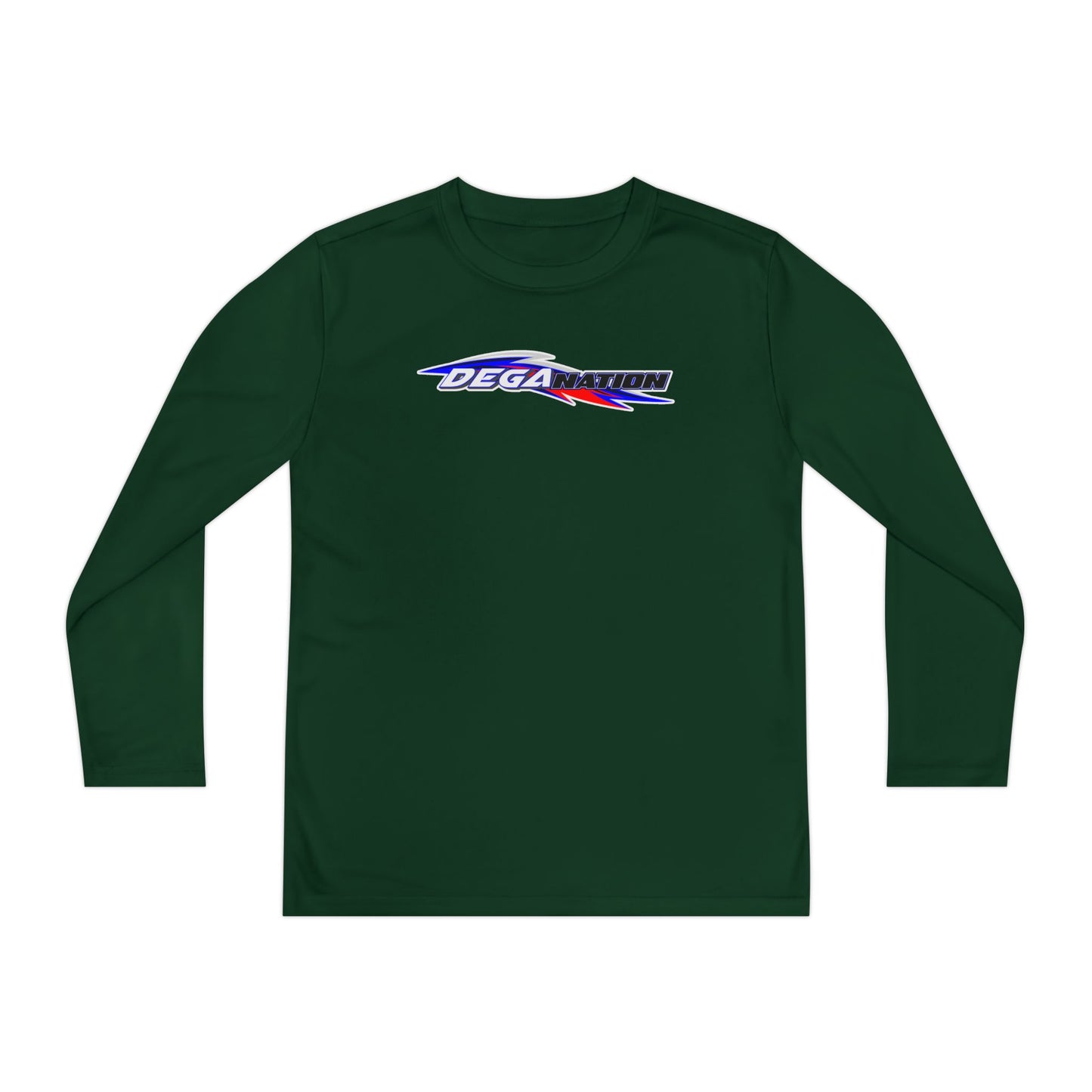 Youth Long Sleeve Racing Tee, Perfect for Young Athletes, Gift for Sports Events, Outdoor Activities, Team Spirit, Birthday Present