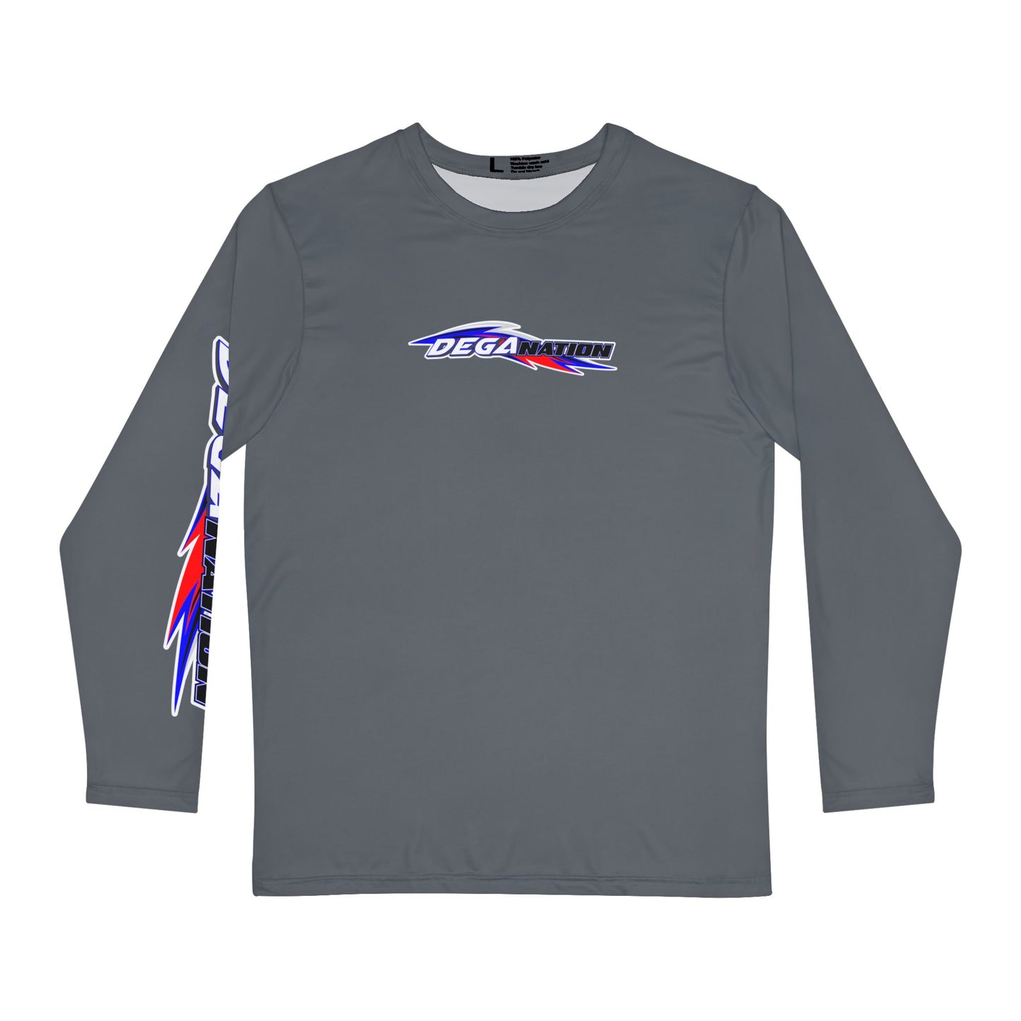 Men's Long Sleeve Sport Shirt – Activewear for Racing Fans, Gym, Outdoor Activities, Gifts for Him, Summer & Sport Events