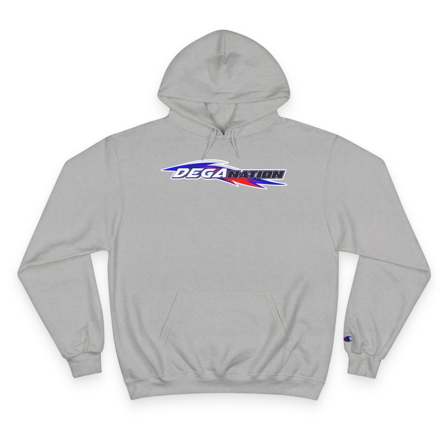 Champion Hoodie with Dega Nation Design – Cozy Sweatshirt for Fans, Perfect for Casual Days, Gifts, and Events