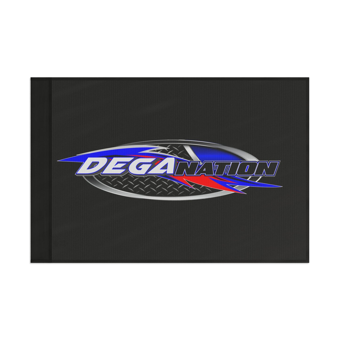 DegaNation Flag Journal | Racer's Notebook | Motorsports Gift | Car Enthusiast Decor | Racing Memorabilia | Gift for Him