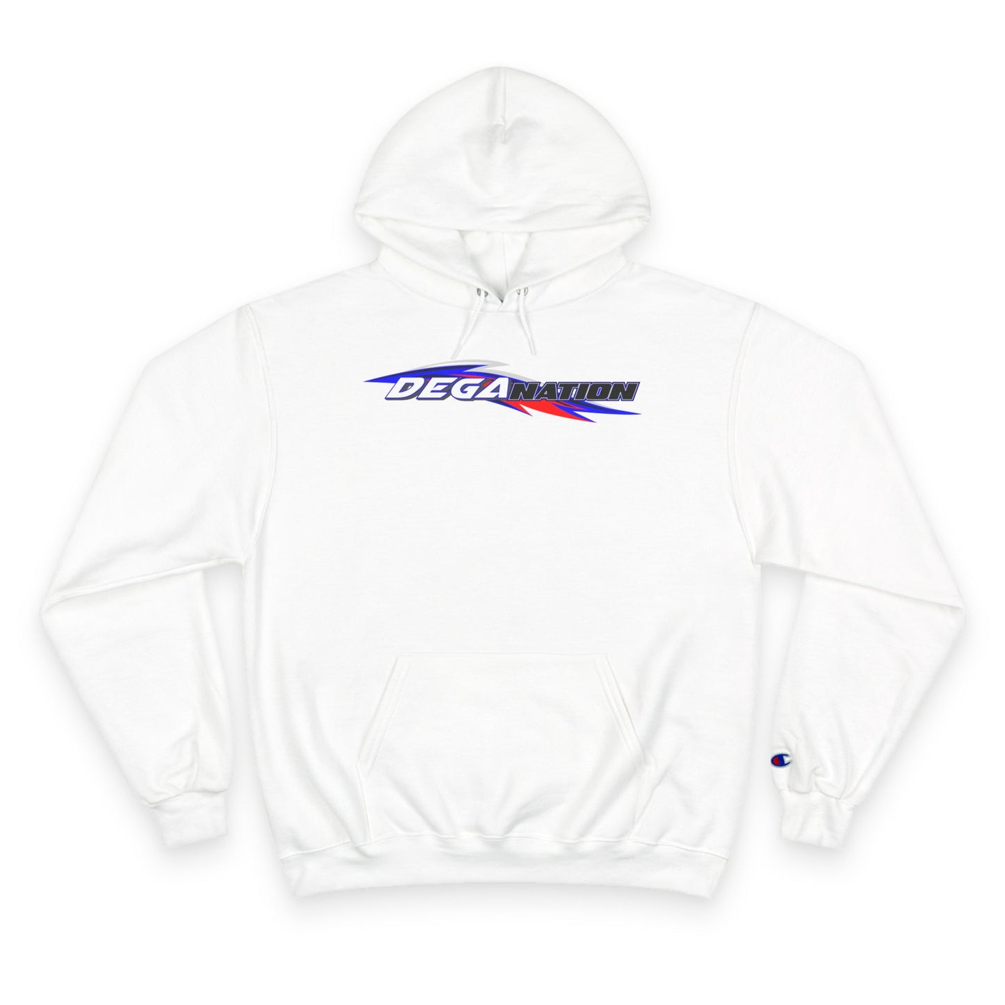 Champion Hoodie with Dega Nation Design – Cozy Sweatshirt for Fans, Perfect for Casual Days, Gifts, and Events