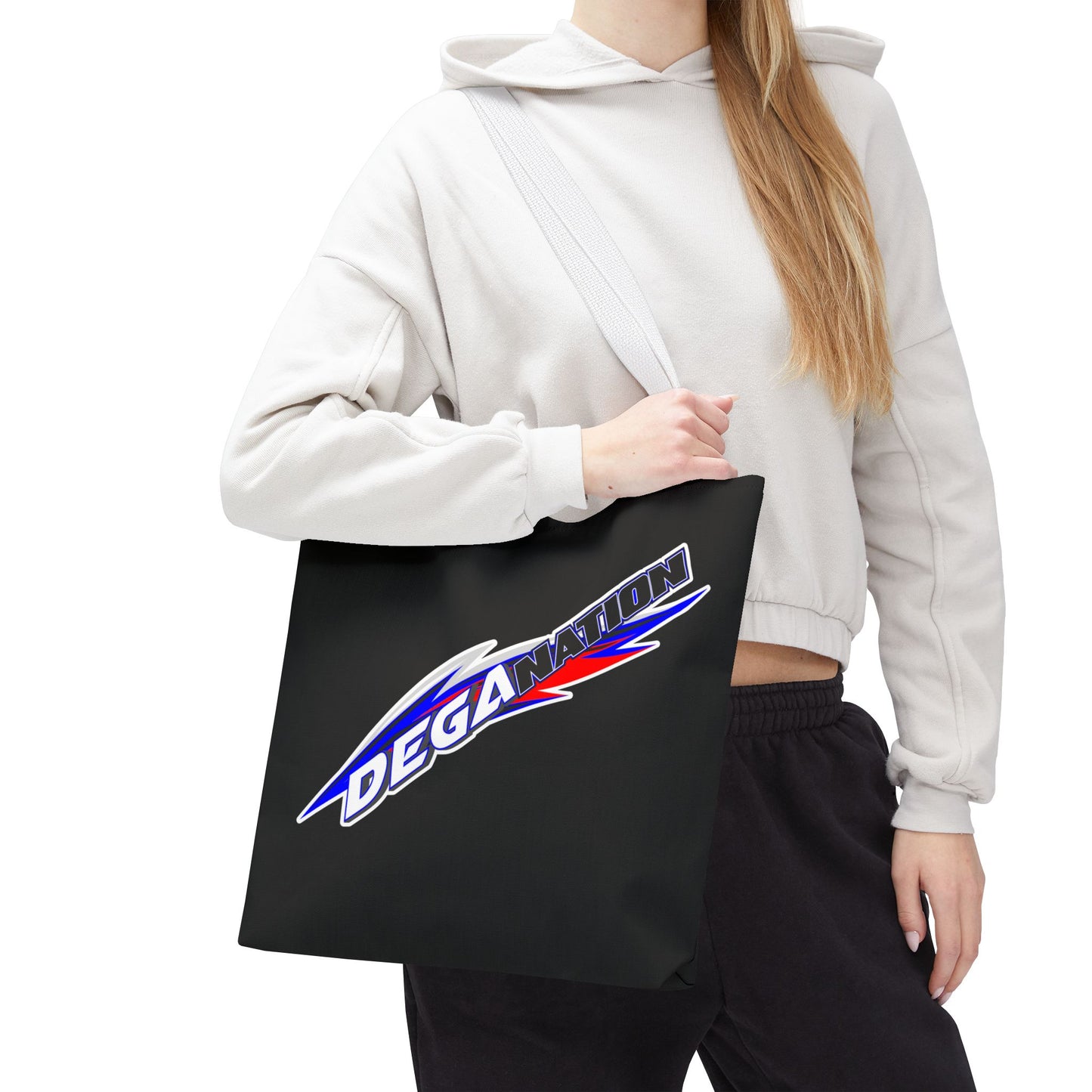 Sporty Tote Bag for Everyday Adventures | DegaNation Design, Eco-Friendly, Gym, Beach, Travel, Shopping