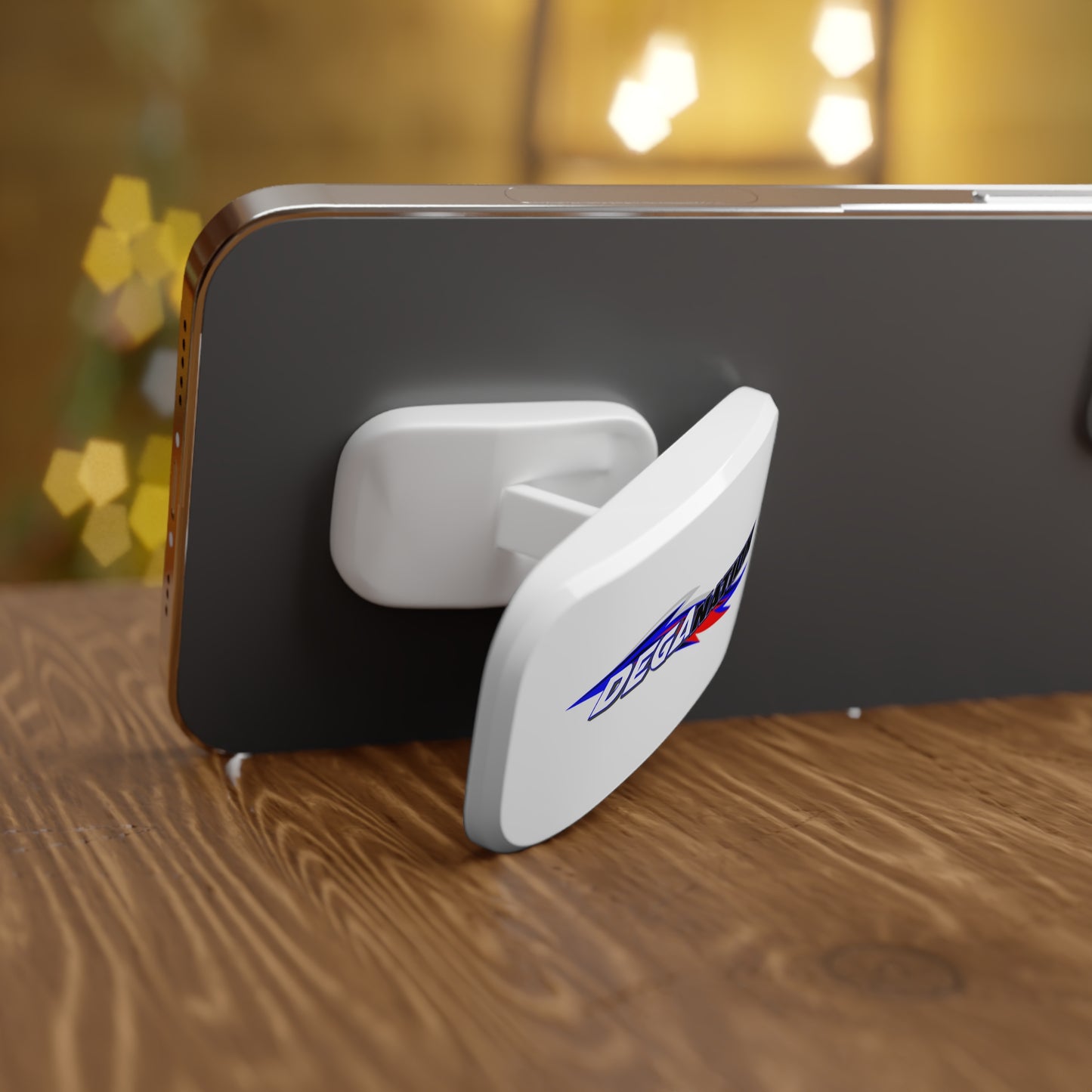 Phone Grip Stand, Deganation Design, Cell Phone Holder, Easy Access, Gift for Teens, Functional Desk Accessory