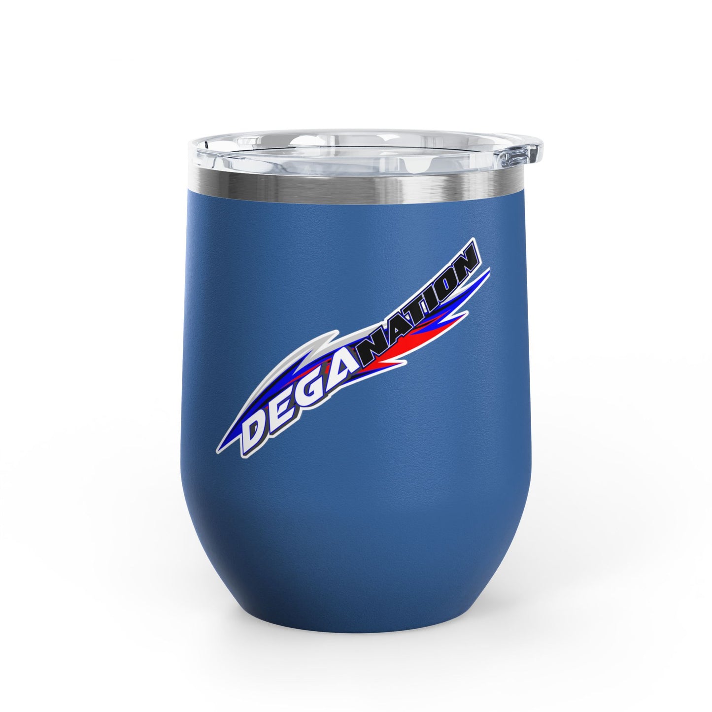Personalized Wine Tumbler, 12oz - Perfect for Wine Lovers, Gift for Him/Her, Deganation Design, Party Favor, Celebration Drinkware