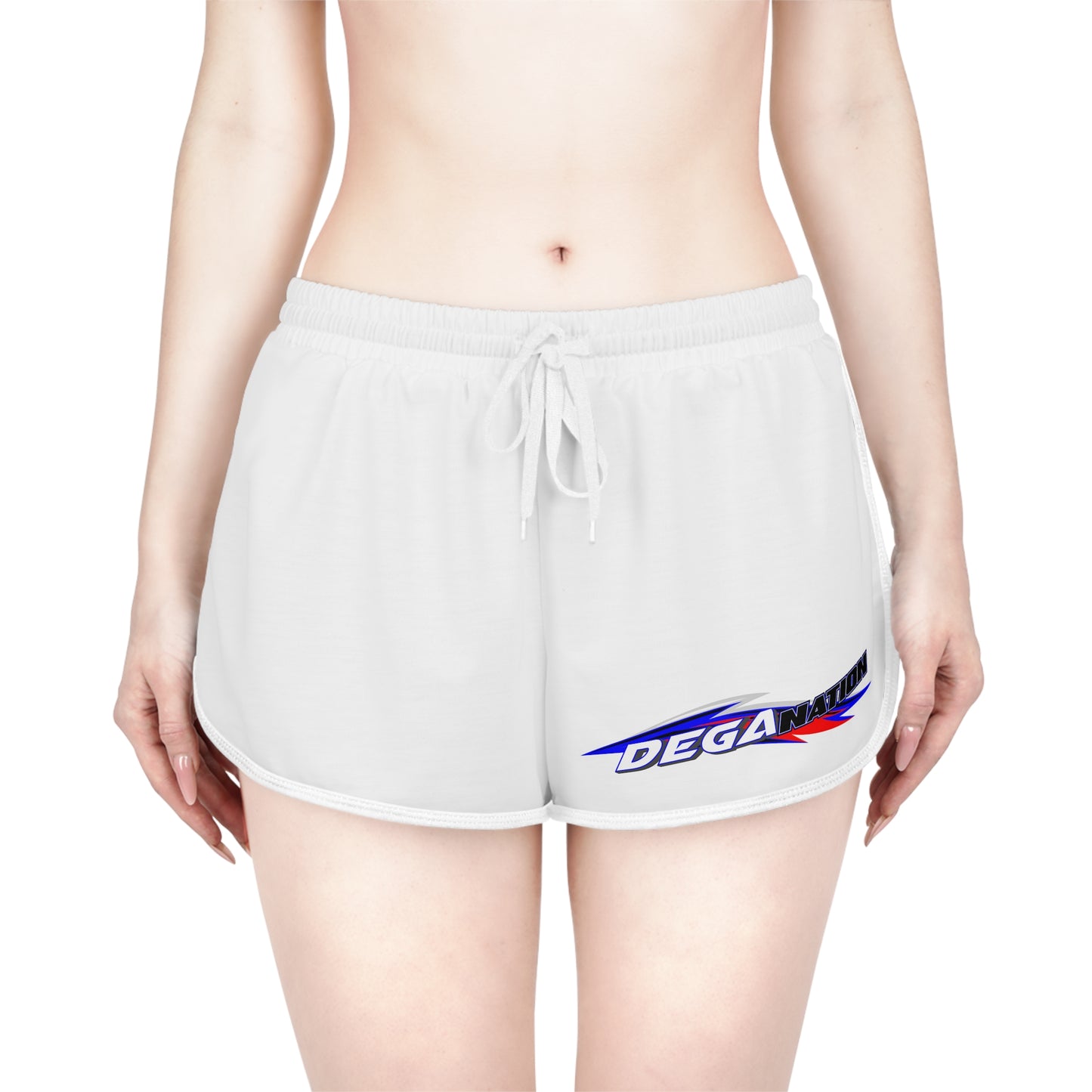 Women's Relaxed Sports Shorts with Degan Nation Logo - Comfortable Athletic Wear