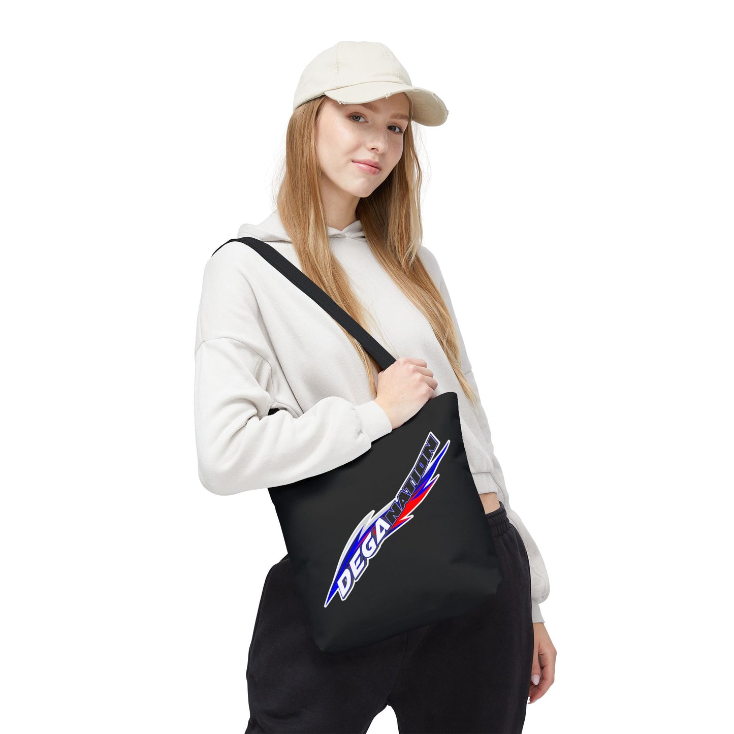 Sporty Tote Bag for Everyday Adventures | DegaNation Design, Eco-Friendly, Gym, Beach, Travel, Shopping