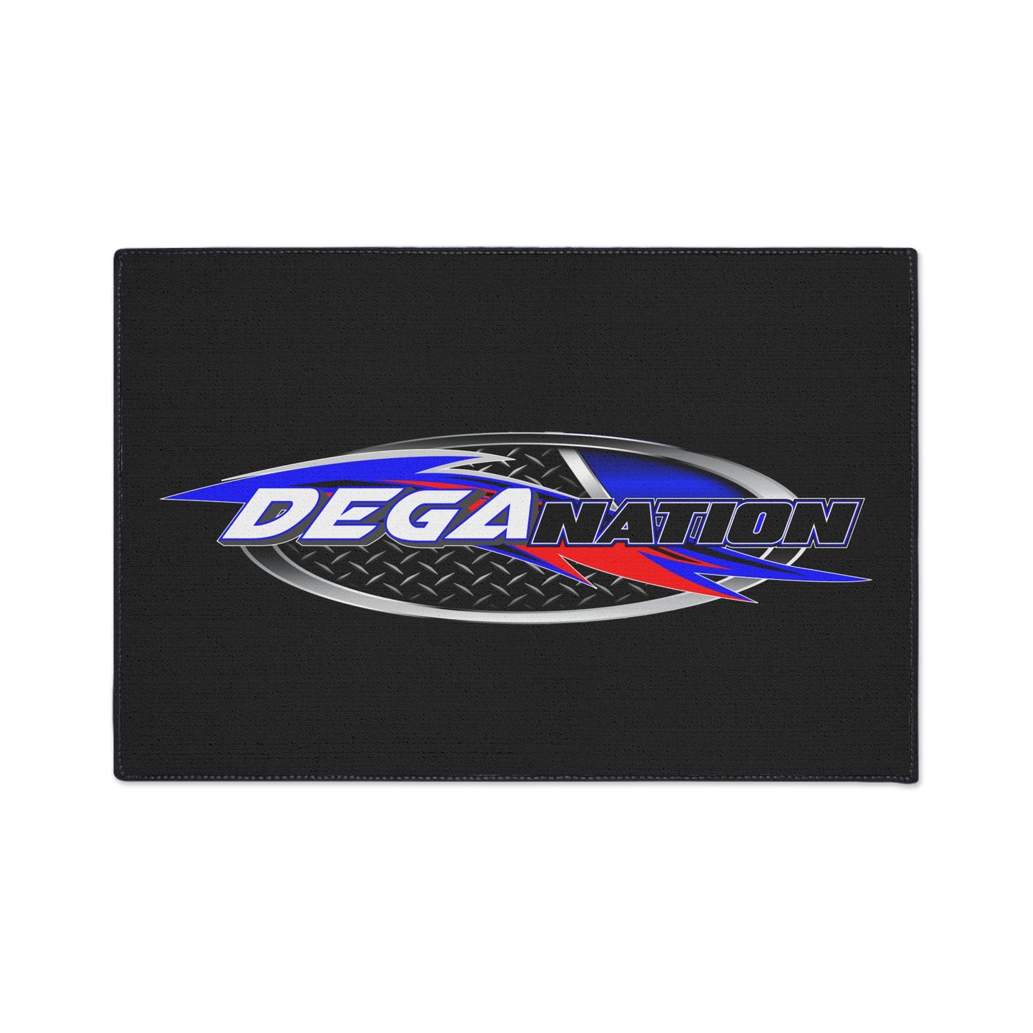 Custom Heavy Duty Floor Mat with Deganation Logo - Durable & Stylish for Auto Enthusiasts