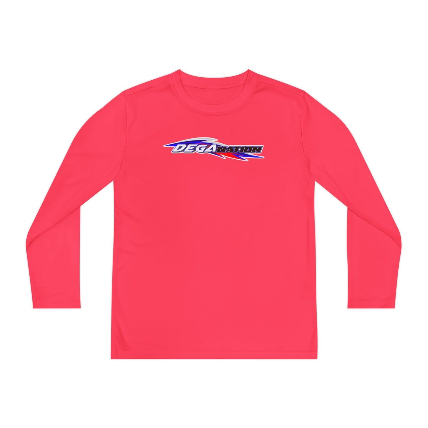 Youth Long Sleeve Racing Tee, Perfect for Young Athletes, Gift for Sports Events, Outdoor Activities, Team Spirit, Birthday Present