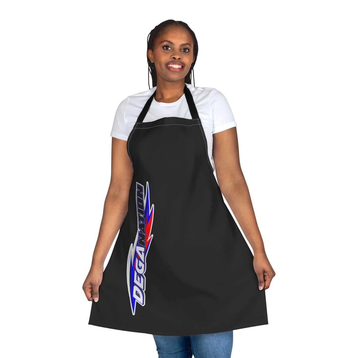 Vibrant Graphic Apron with 5-Color Straps, Perfect for Cooking, Grilling, Gifts for Chefs, BBQ Apron, Art Kitchen Wear