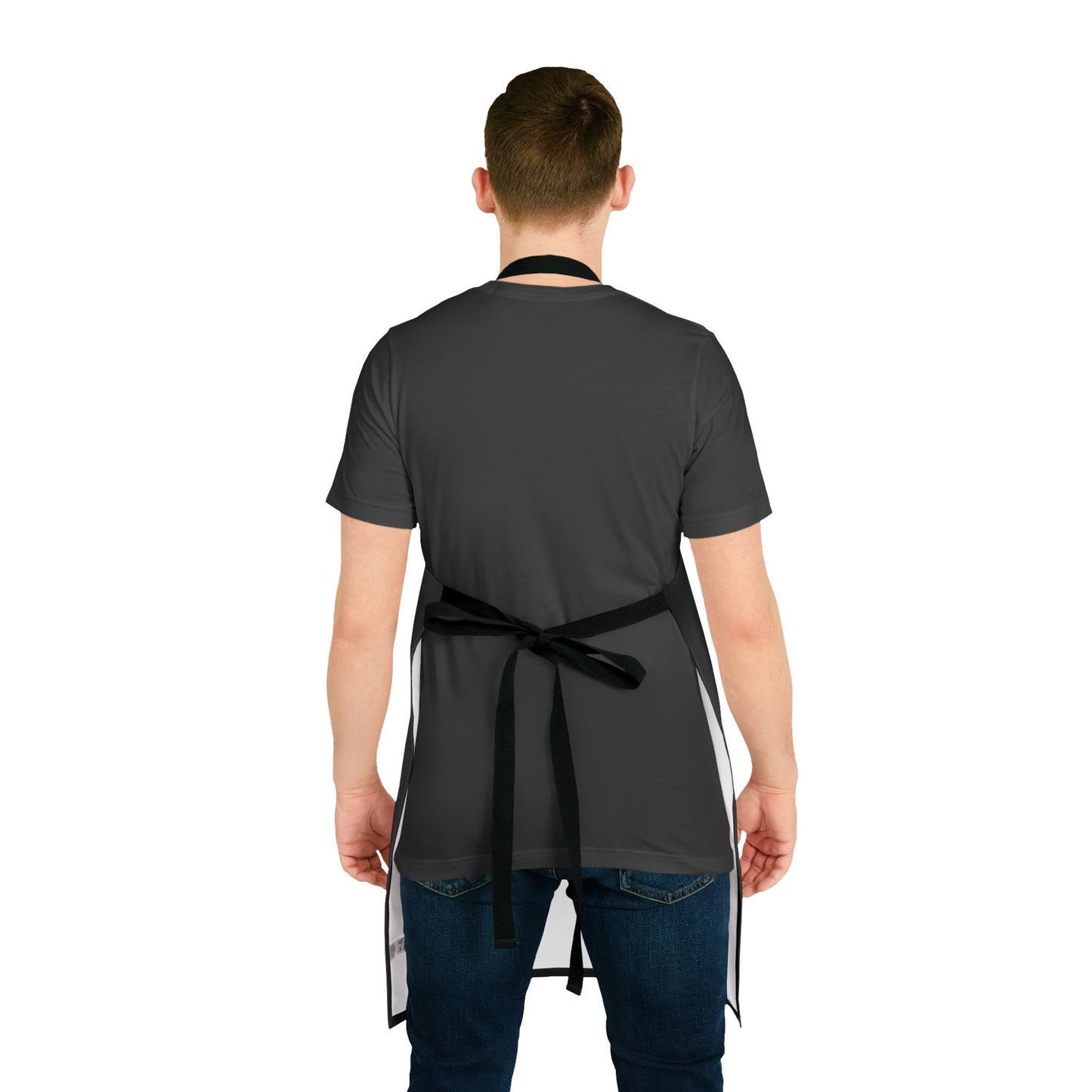 Vibrant Graphic Apron with 5-Color Straps, Perfect for Cooking, Grilling, Gifts for Chefs, BBQ Apron, Art Kitchen Wear