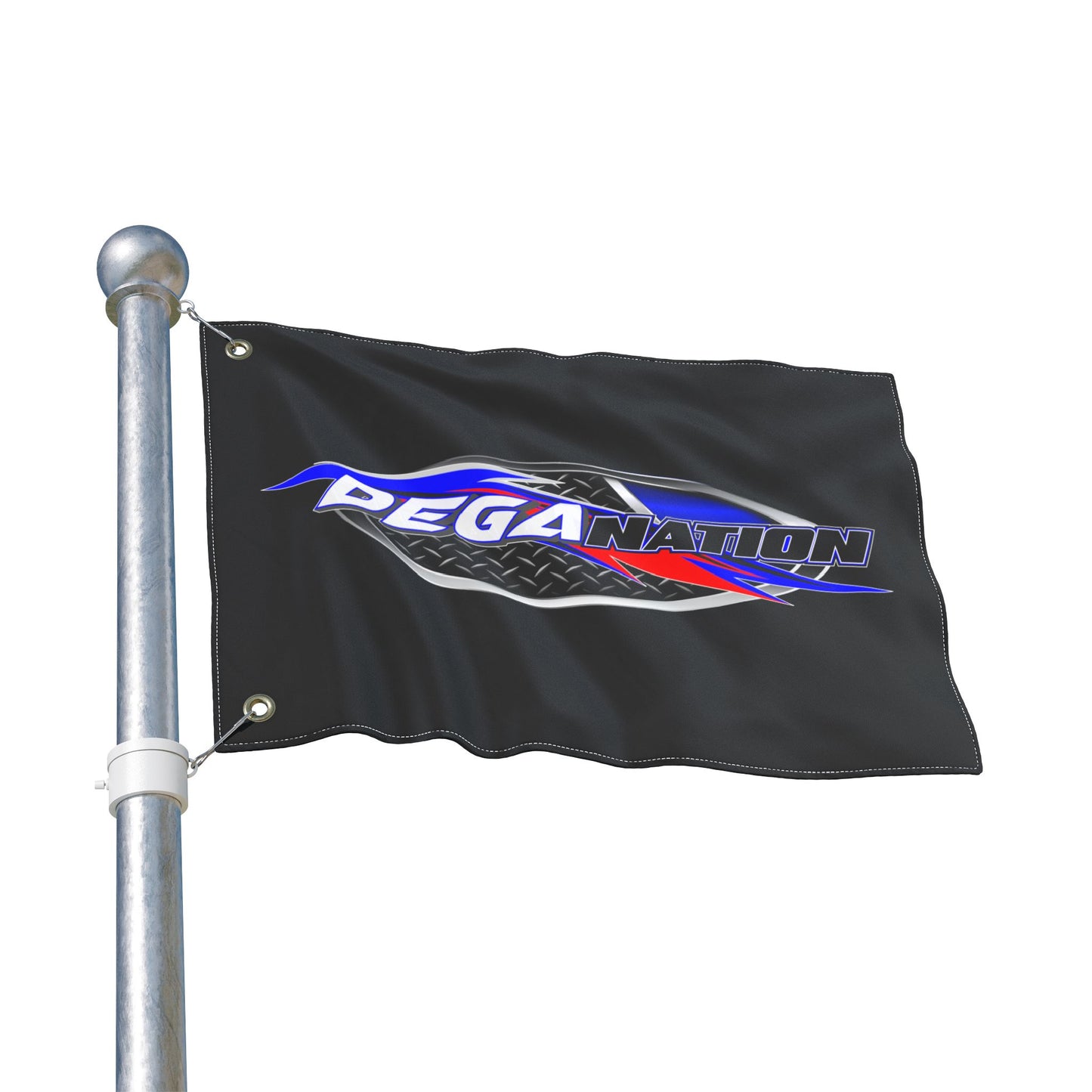 Racing Double Sided Flag, Perfect for Car Enthusiasts, Outdoor Decor, Sports Events, Gift for Racers, DegaNation Theme