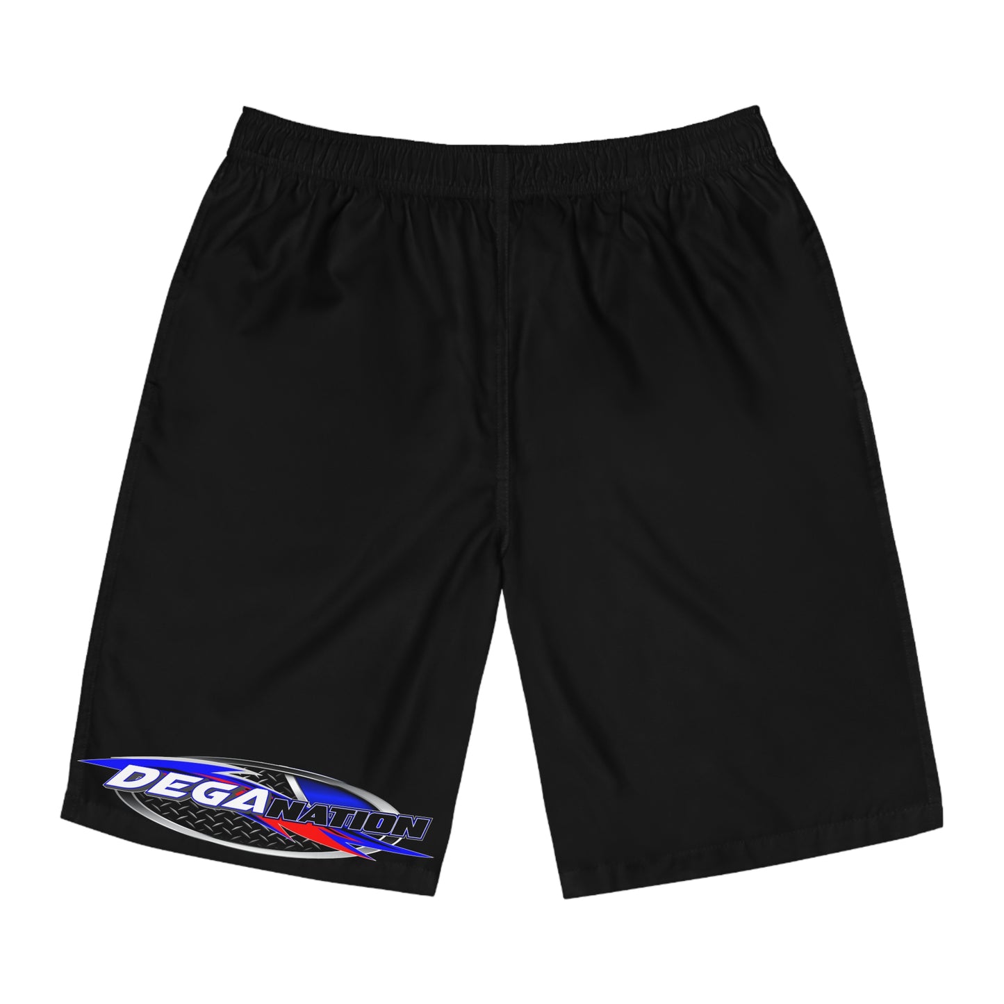Race-Inspired Men's Board Shorts - Perfect for Beach, Summer Fun, Racing Enthusiasts, Poolside Chill, Vacation Essentials