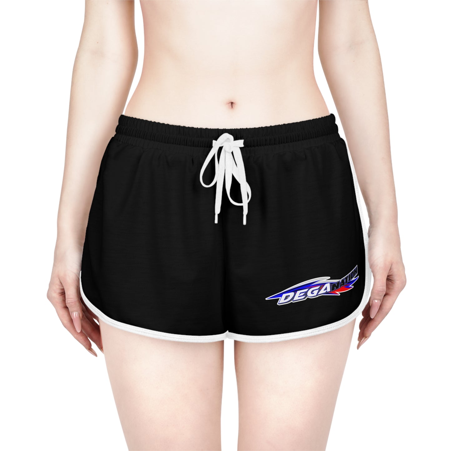 Women's Relaxed Shorts - Sporty Comfort with Deganation Design