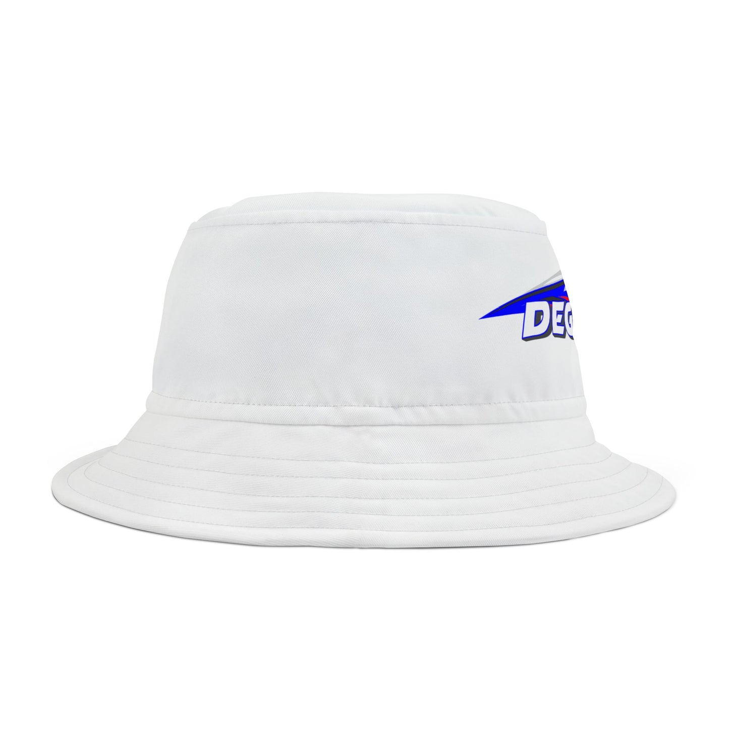 DEGA NATION Bucket Hat, Trendy Beach Hat, Summer Accessory, Gift for Racing Fans, Outdoor Style