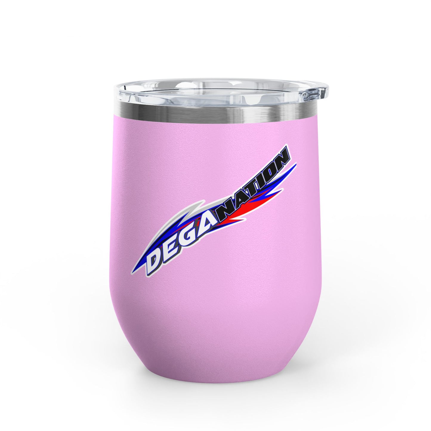 Personalized Wine Tumbler, 12oz - Perfect for Wine Lovers, Gift for Him/Her, Deganation Design, Party Favor, Celebration Drinkware