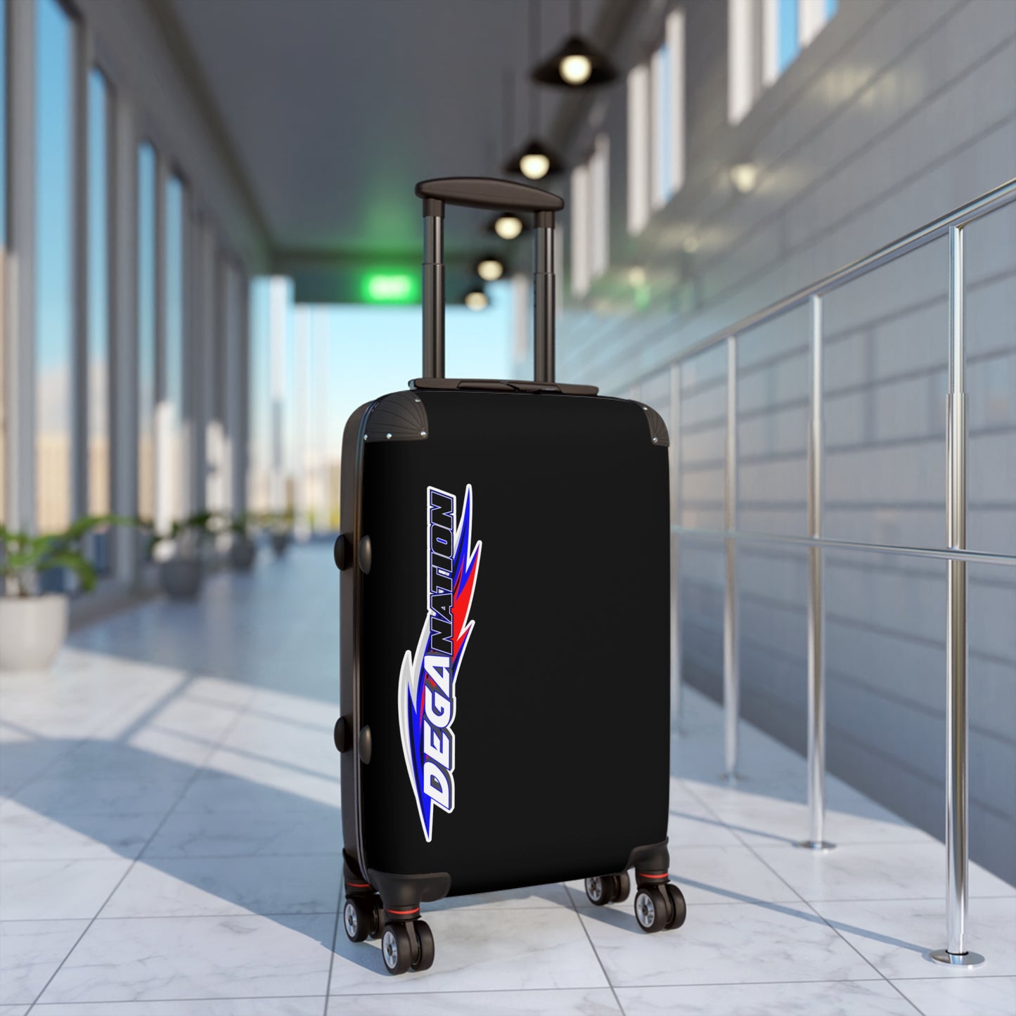 Stylish Carry-On Luggage with Degan Speed Design, Travel Bag, Lightweight Suitcase, Weekend Getaway, Kid's Travel Gear