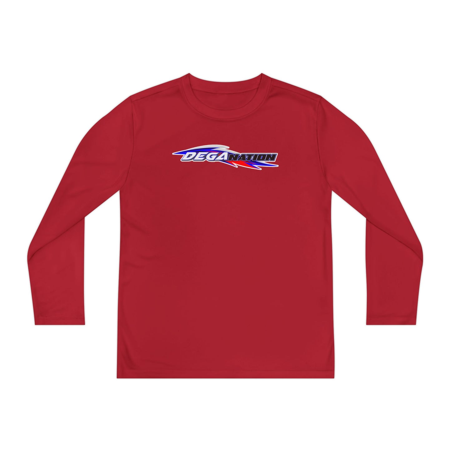 Youth Long Sleeve Racing Tee, Perfect for Young Athletes, Gift for Sports Events, Outdoor Activities, Team Spirit, Birthday Present