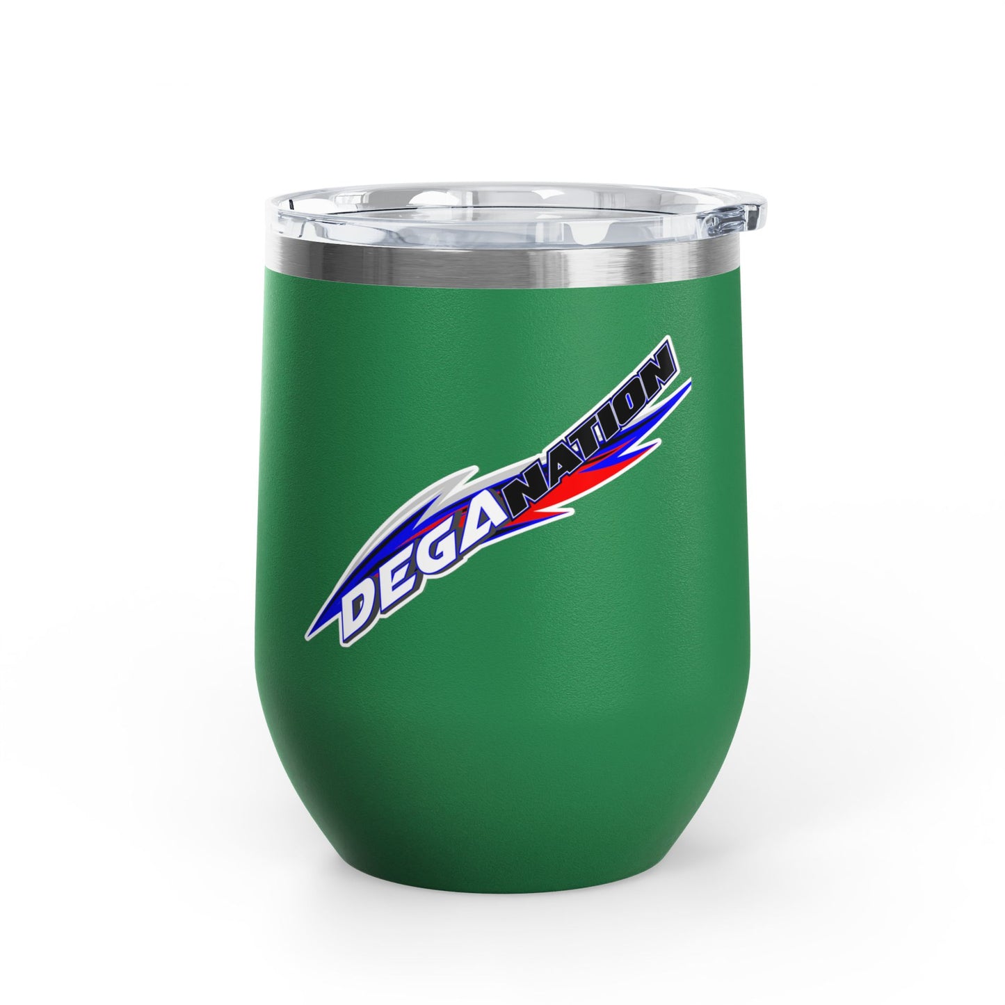 Personalized Wine Tumbler, 12oz - Perfect for Wine Lovers, Gift for Him/Her, Deganation Design, Party Favor, Celebration Drinkware