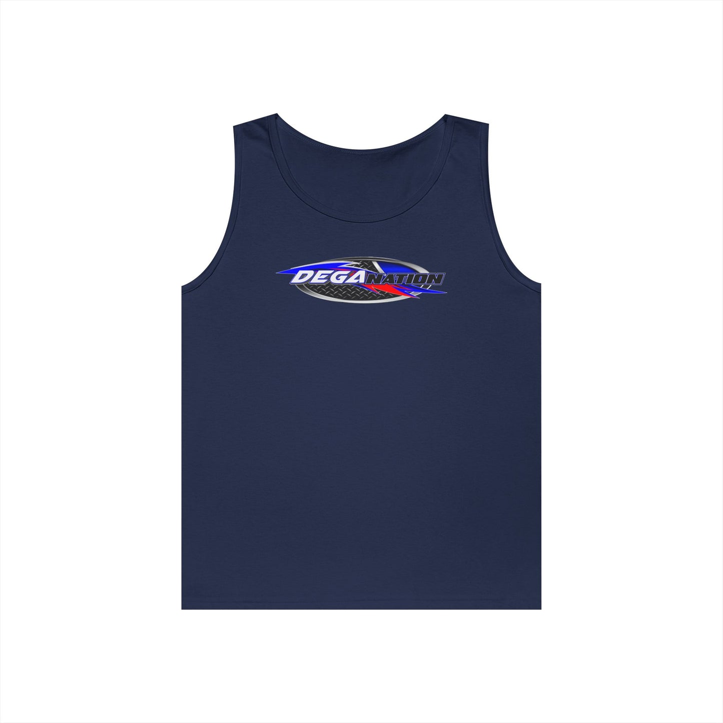 Retro Dega Nation Unisex Heavy Cotton Tank Top - Vintage Inspired Summer Wear
