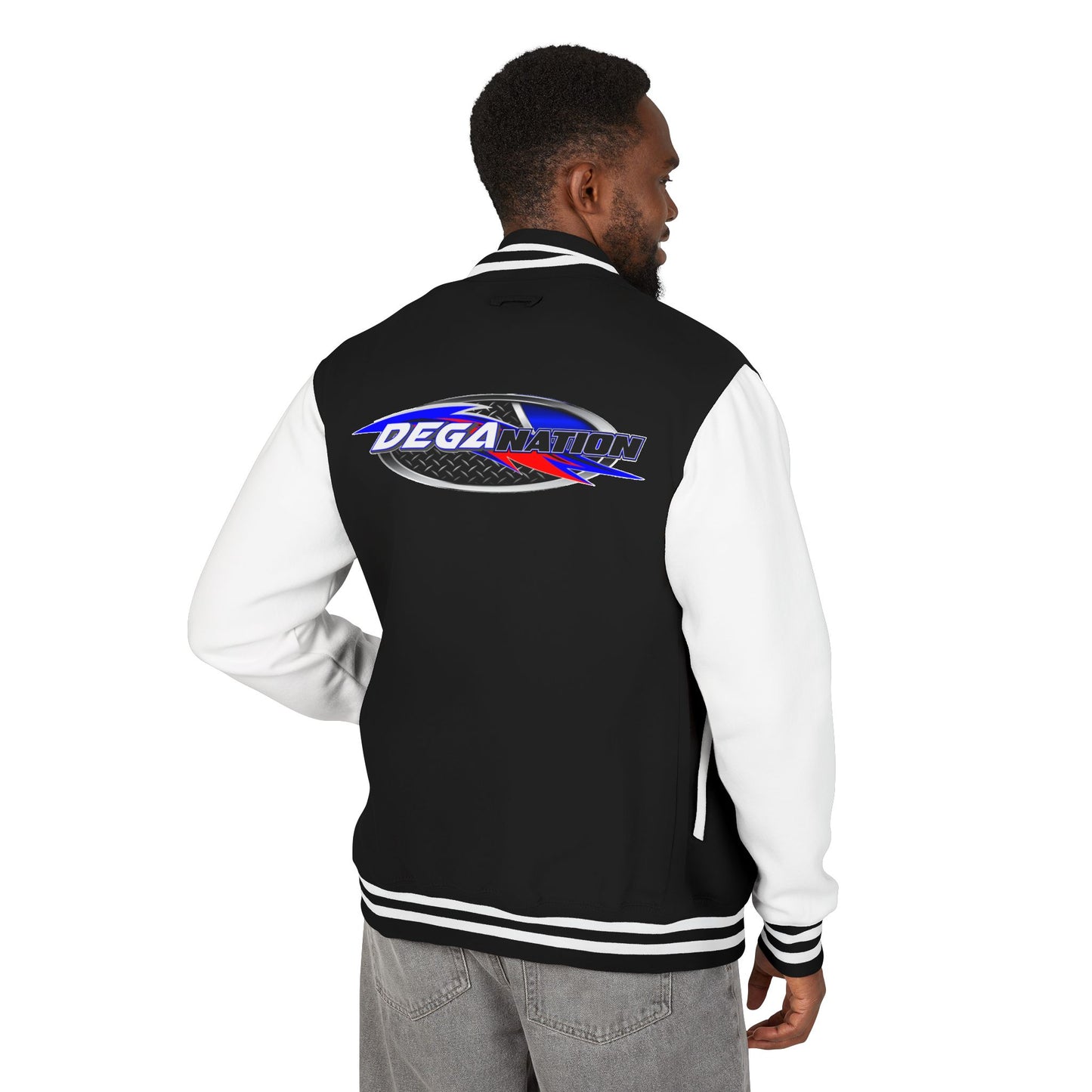 Stylish Unisex Heavyweight Letterman Jacket for Everyday Wear, Varsity Style, Personalized Gift, Casual Streetwear, Sports Fan Apparel