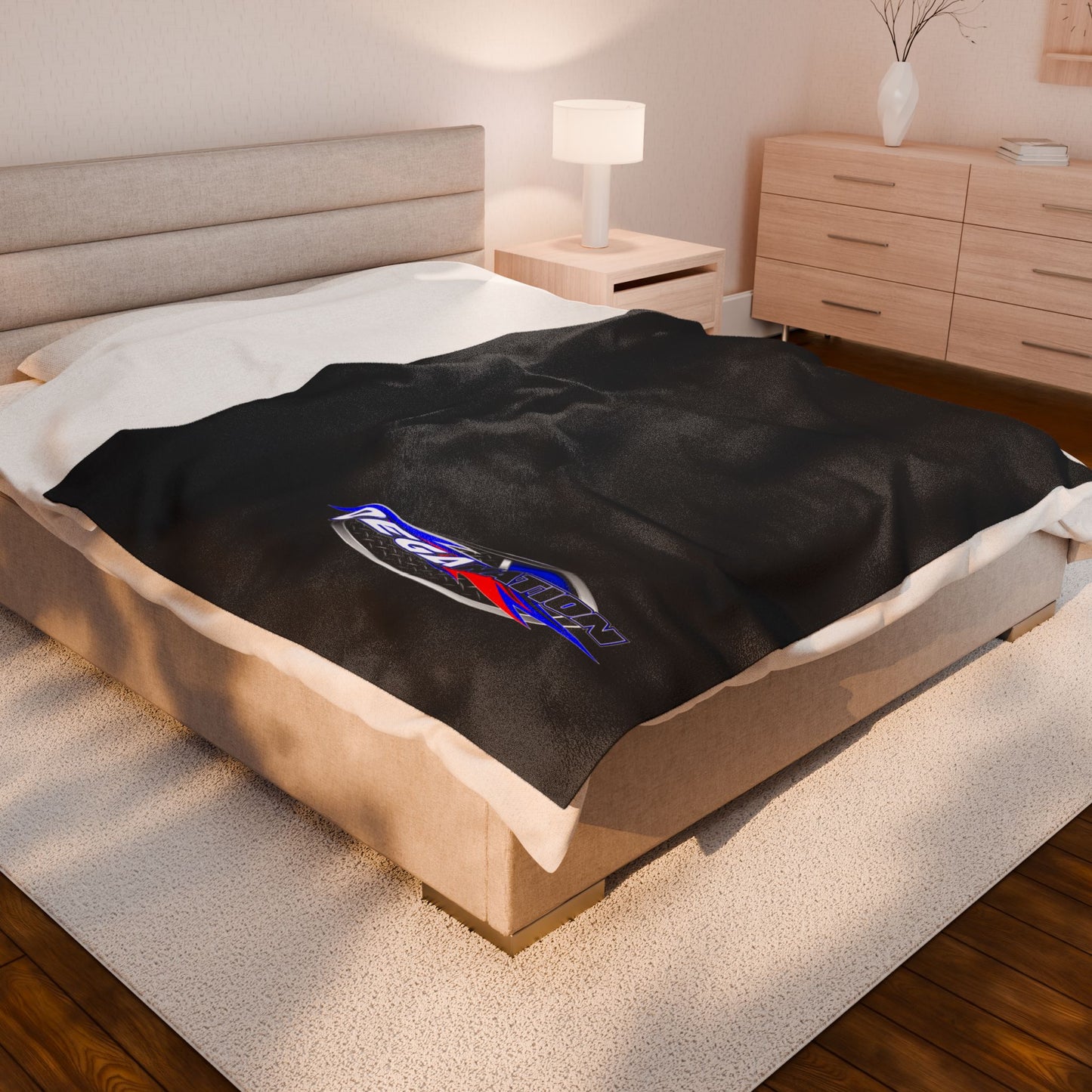 Custom Velveteen Plush Blanket – Cozy, Soft, Perfect for Deganation Fans
