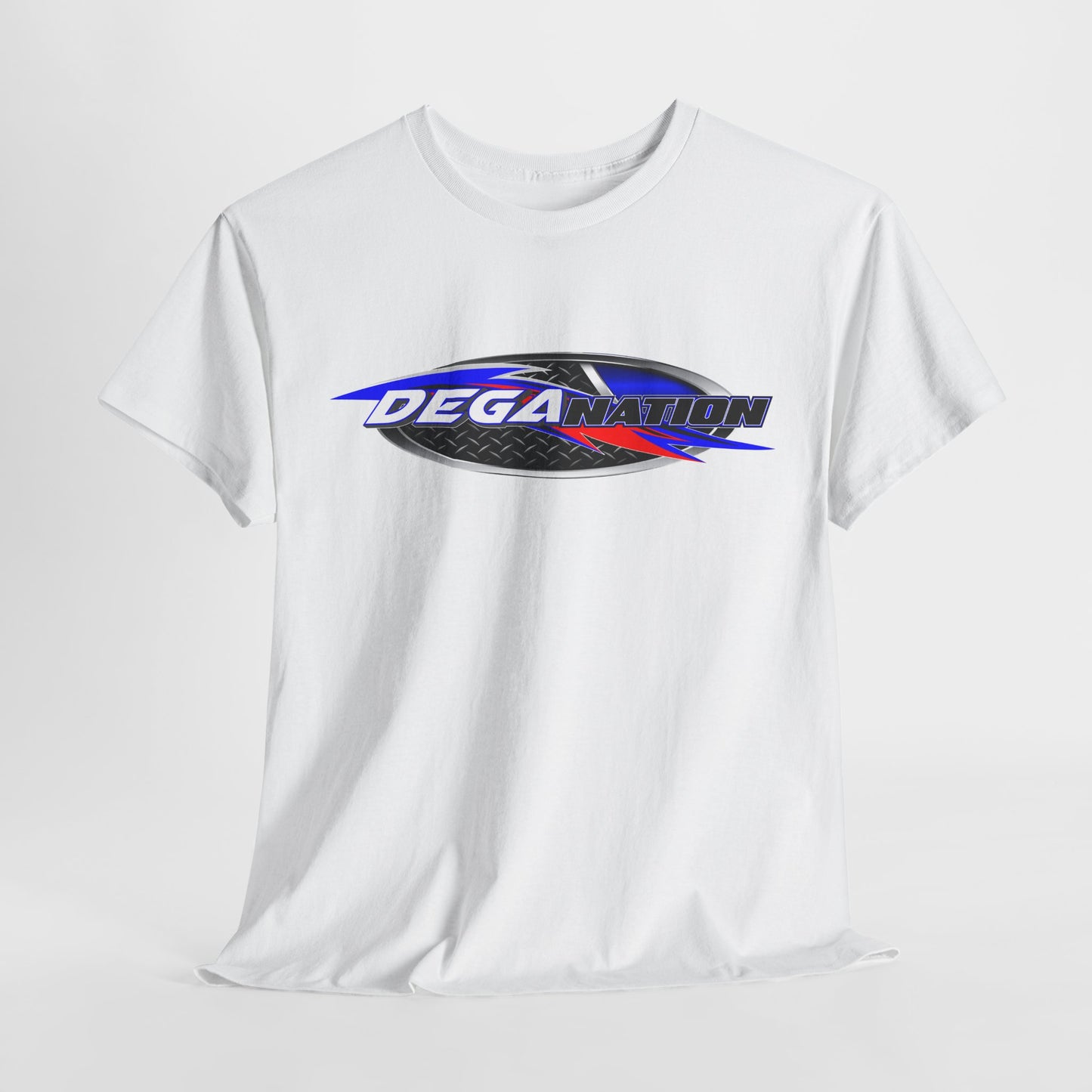 DEGA NATION Unisex Heavy Cotton Tee – Perfect for Racing Fans & Everyday Comfort