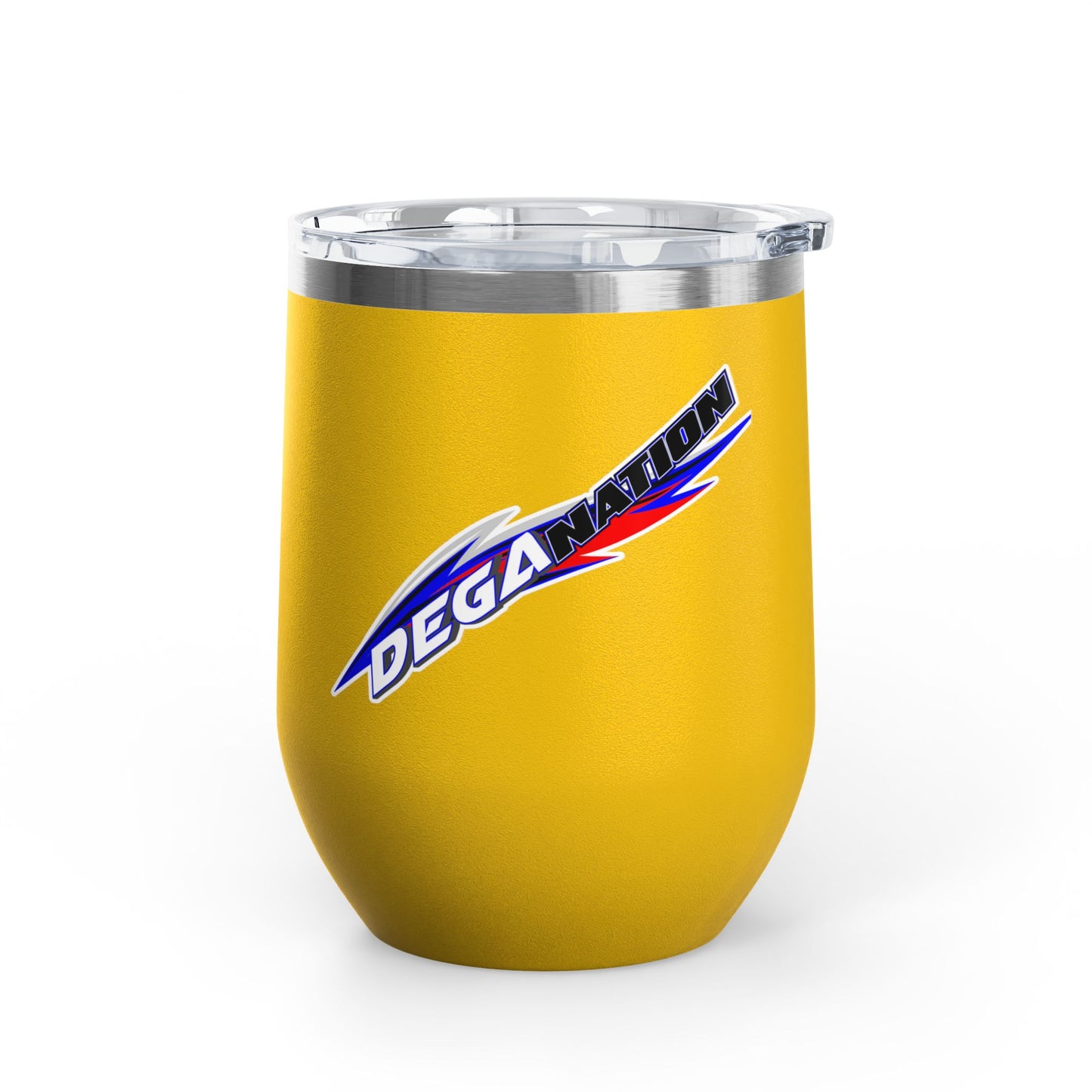 Personalized Wine Tumbler, 12oz - Perfect for Wine Lovers, Gift for Him/Her, Deganation Design, Party Favor, Celebration Drinkware