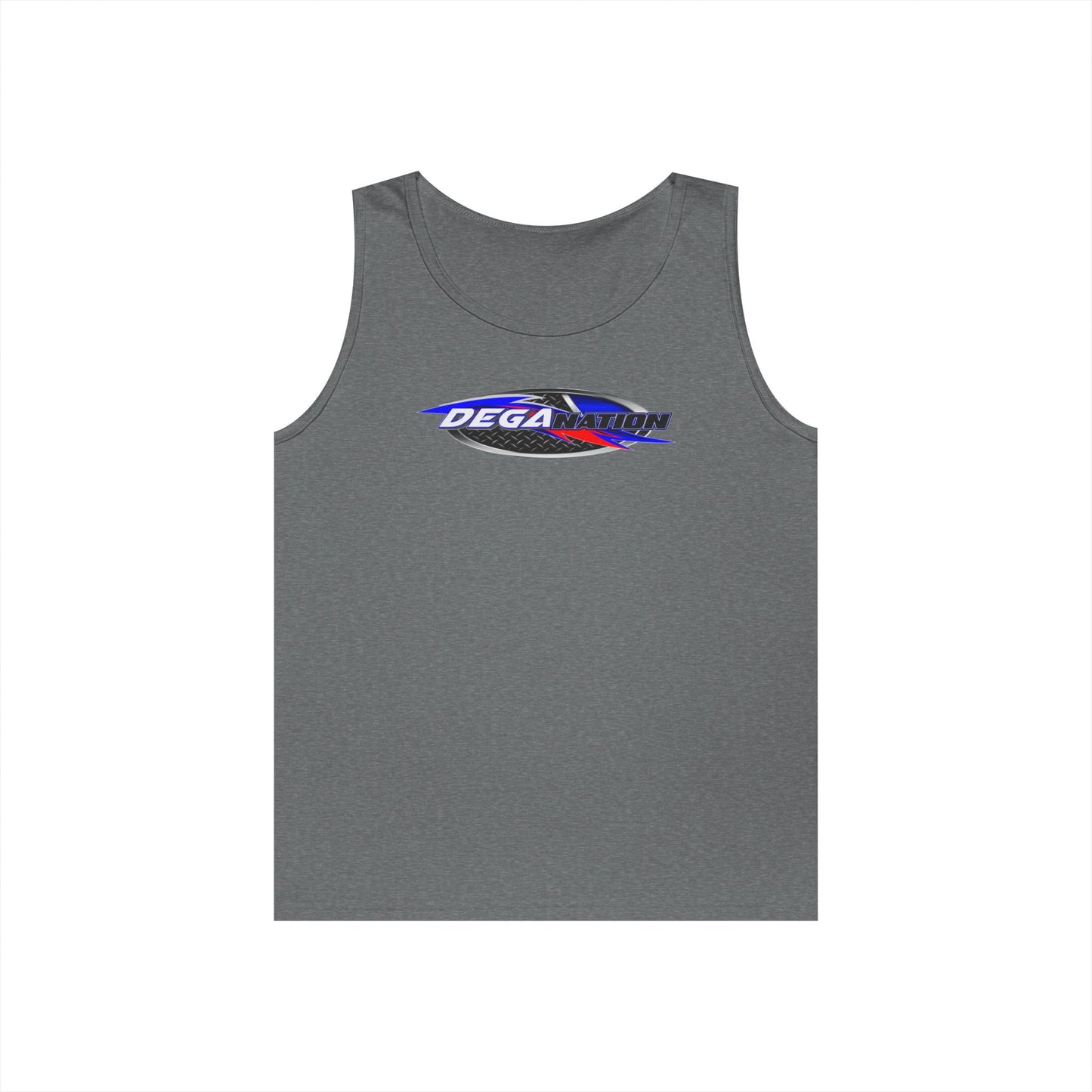 Retro Dega Nation Unisex Heavy Cotton Tank Top - Vintage Inspired Summer Wear