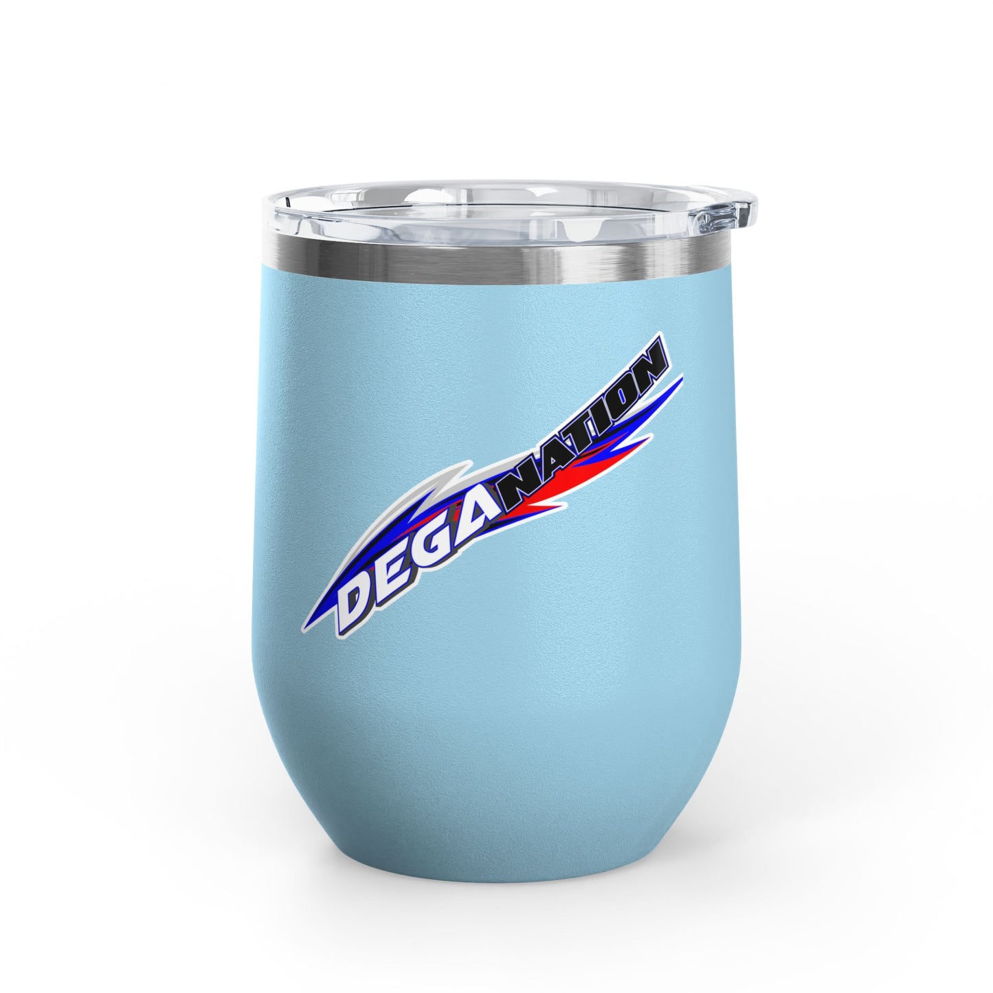 Personalized Wine Tumbler, 12oz - Perfect for Wine Lovers, Gift for Him/Her, Deganation Design, Party Favor, Celebration Drinkware