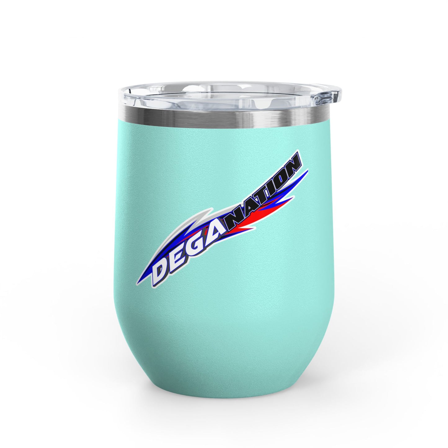 Personalized Wine Tumbler, 12oz - Perfect for Wine Lovers, Gift for Him/Her, Deganation Design, Party Favor, Celebration Drinkware