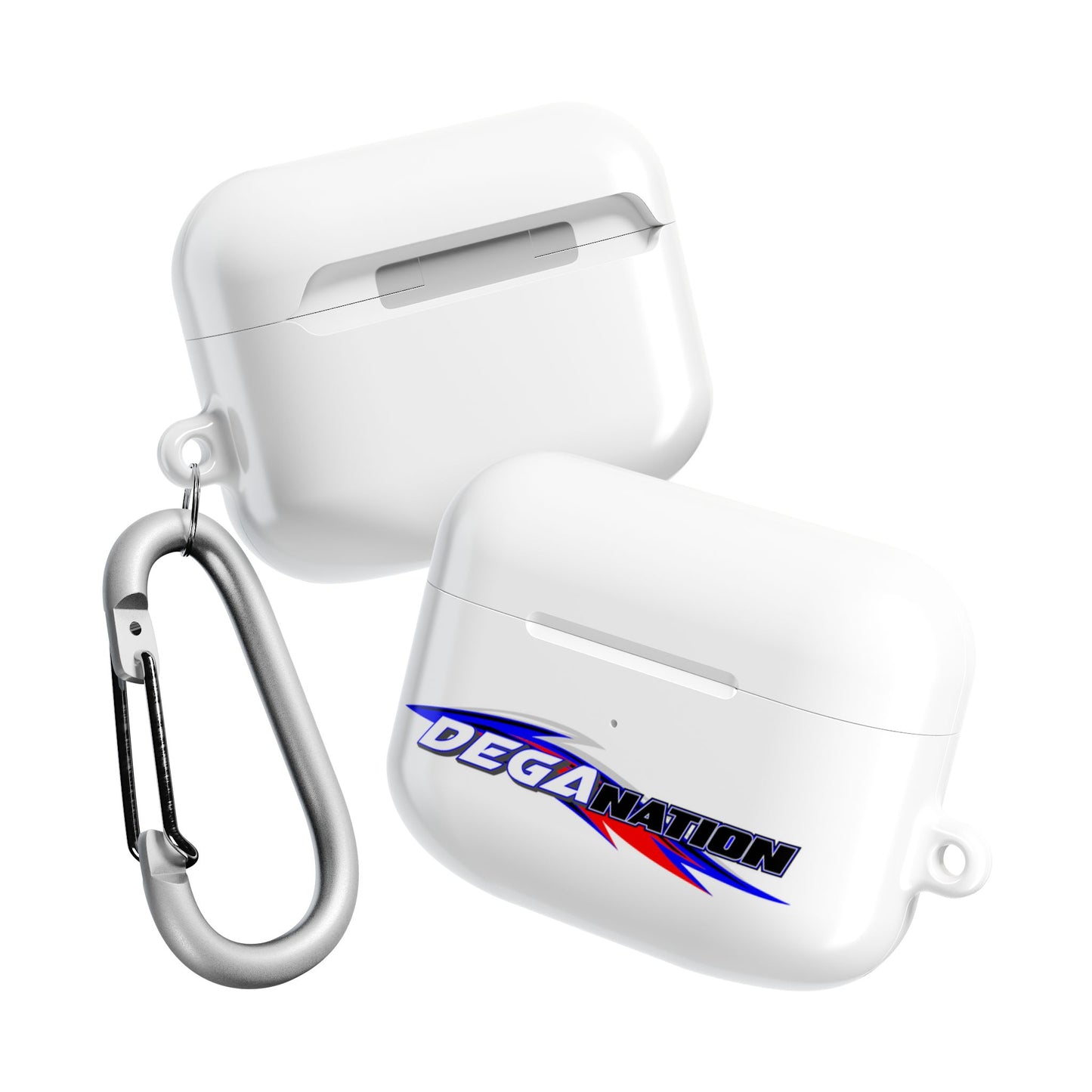 AirPod Case with 'DEGA NATION' Design - Stylish Silicone Cover for Music Lovers, Gift for Gamers, Trendy Accessory for Everyday Use