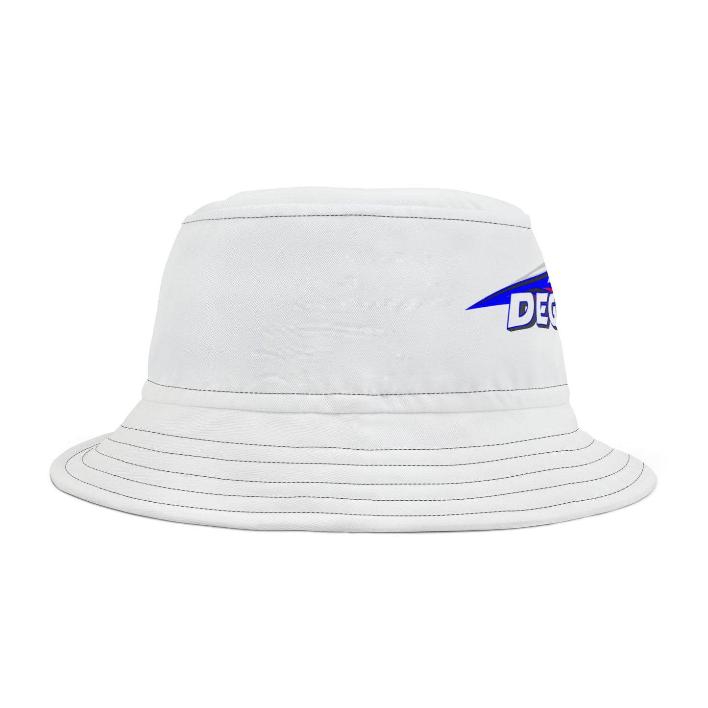 DEGA NATION Bucket Hat, Trendy Beach Hat, Summer Accessory, Gift for Racing Fans, Outdoor Style