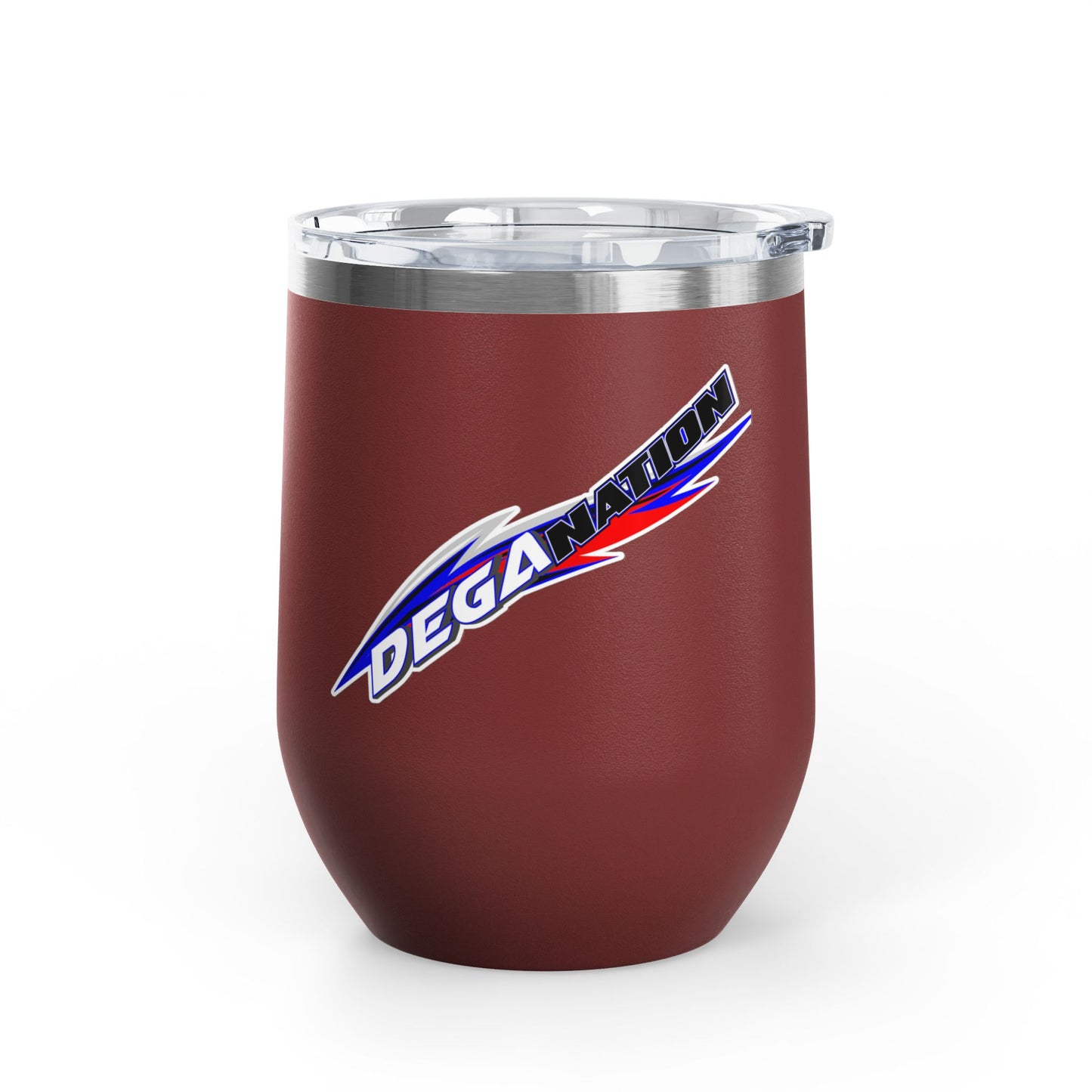Personalized Wine Tumbler, 12oz - Perfect for Wine Lovers, Gift for Him/Her, Deganation Design, Party Favor, Celebration Drinkware