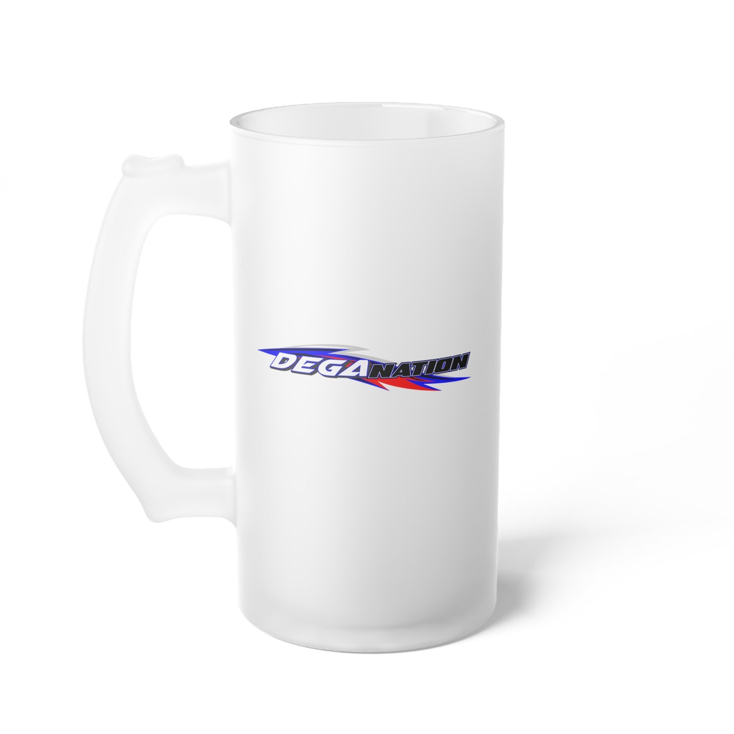 Frosted Glass Beer Mug, Personalized Beer Mug, Frosted Drinkware, Unique Beer Gift, Frosted Mugs for Parties, Customizable Barware