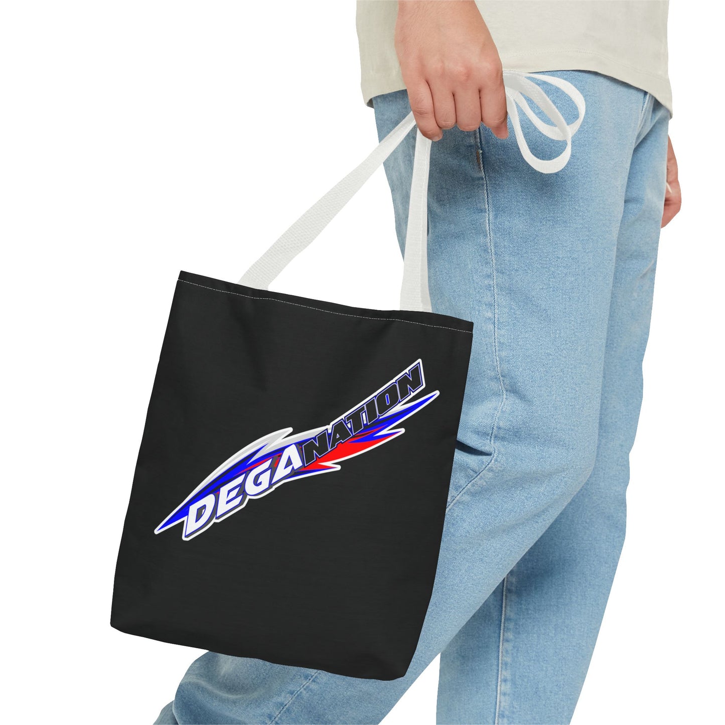 Sporty Tote Bag for Everyday Adventures | DegaNation Design, Eco-Friendly, Gym, Beach, Travel, Shopping