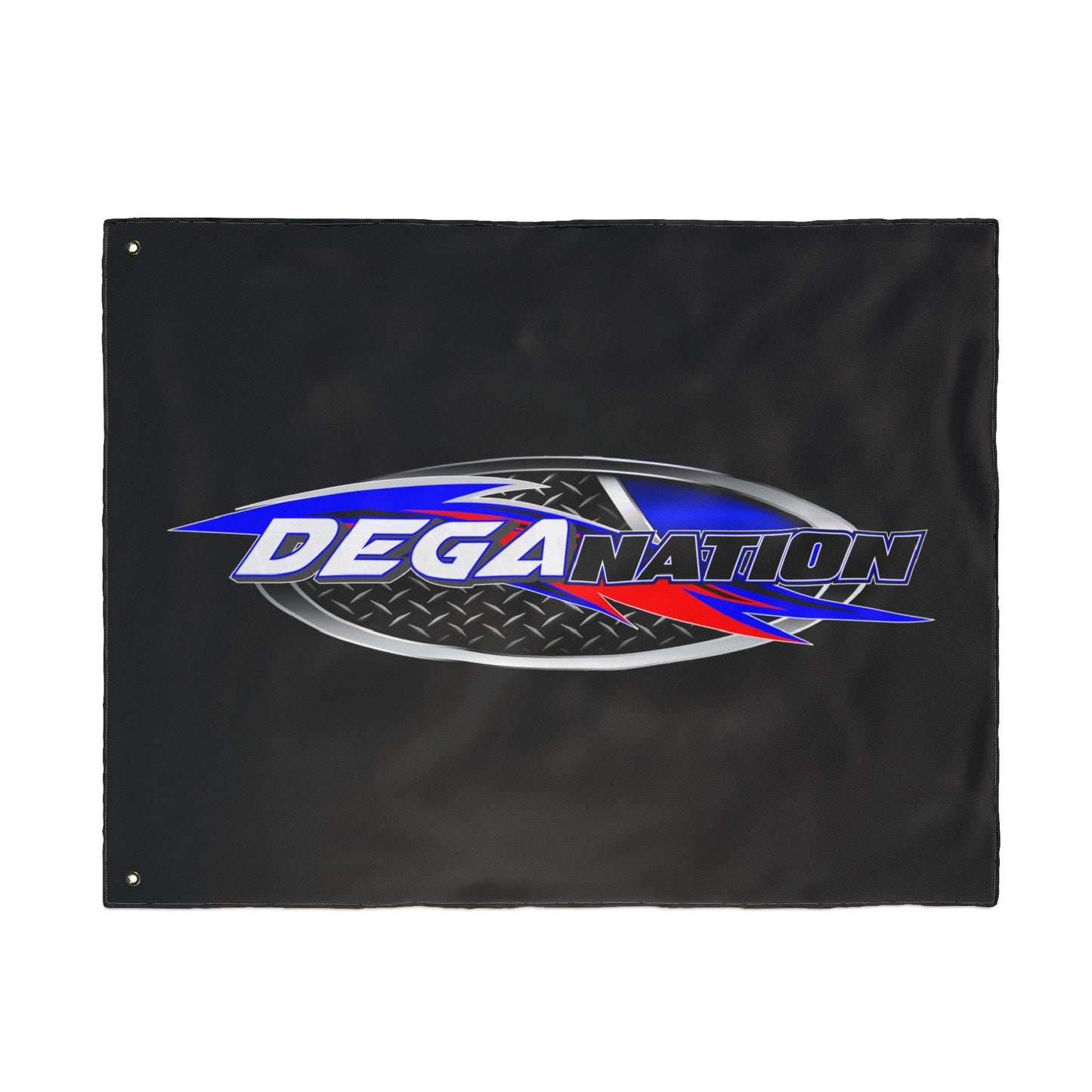 Racing Double Sided Flag, Perfect for Car Enthusiasts, Outdoor Decor, Sports Events, Gift for Racers, DegaNation Theme