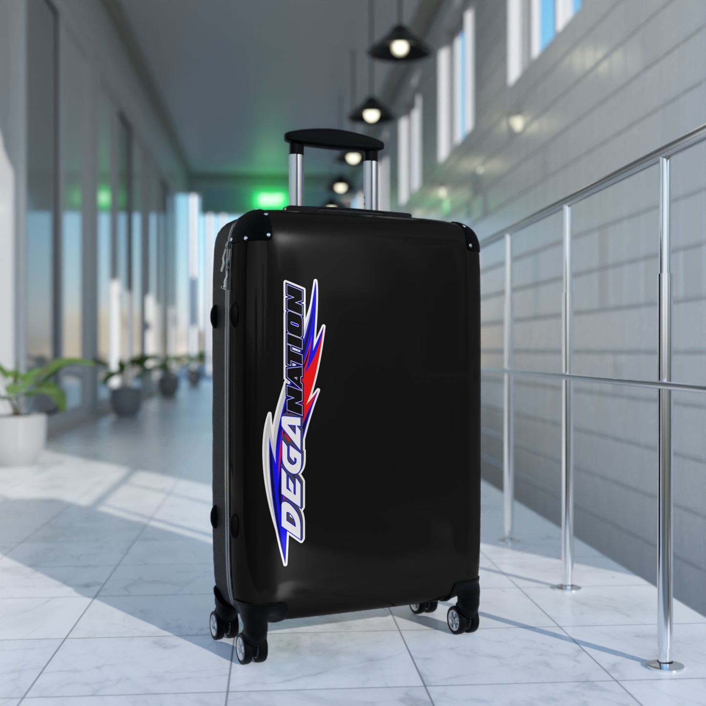 Stylish Carry-On Luggage with Degan Speed Design, Travel Bag, Lightweight Suitcase, Weekend Getaway, Kid's Travel Gear